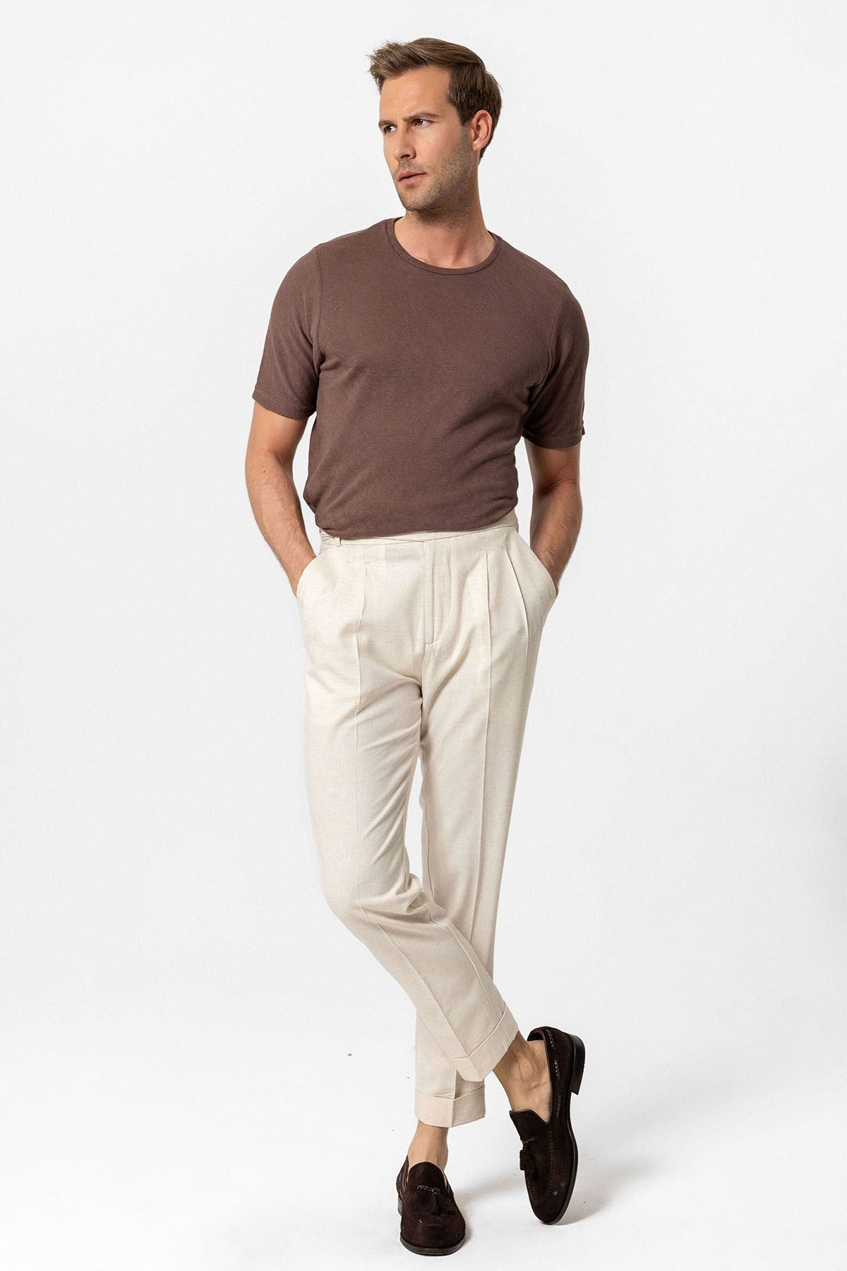 Antioch Basic Bisiklet Yaka Erkek T-Shirt