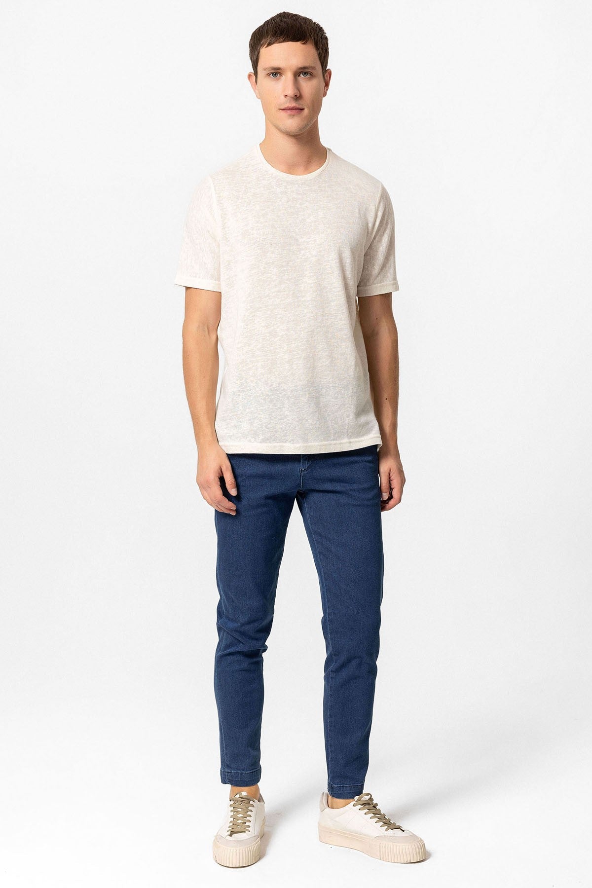 Antioch Basic Bisiklet Yaka Erkek T-Shirt
