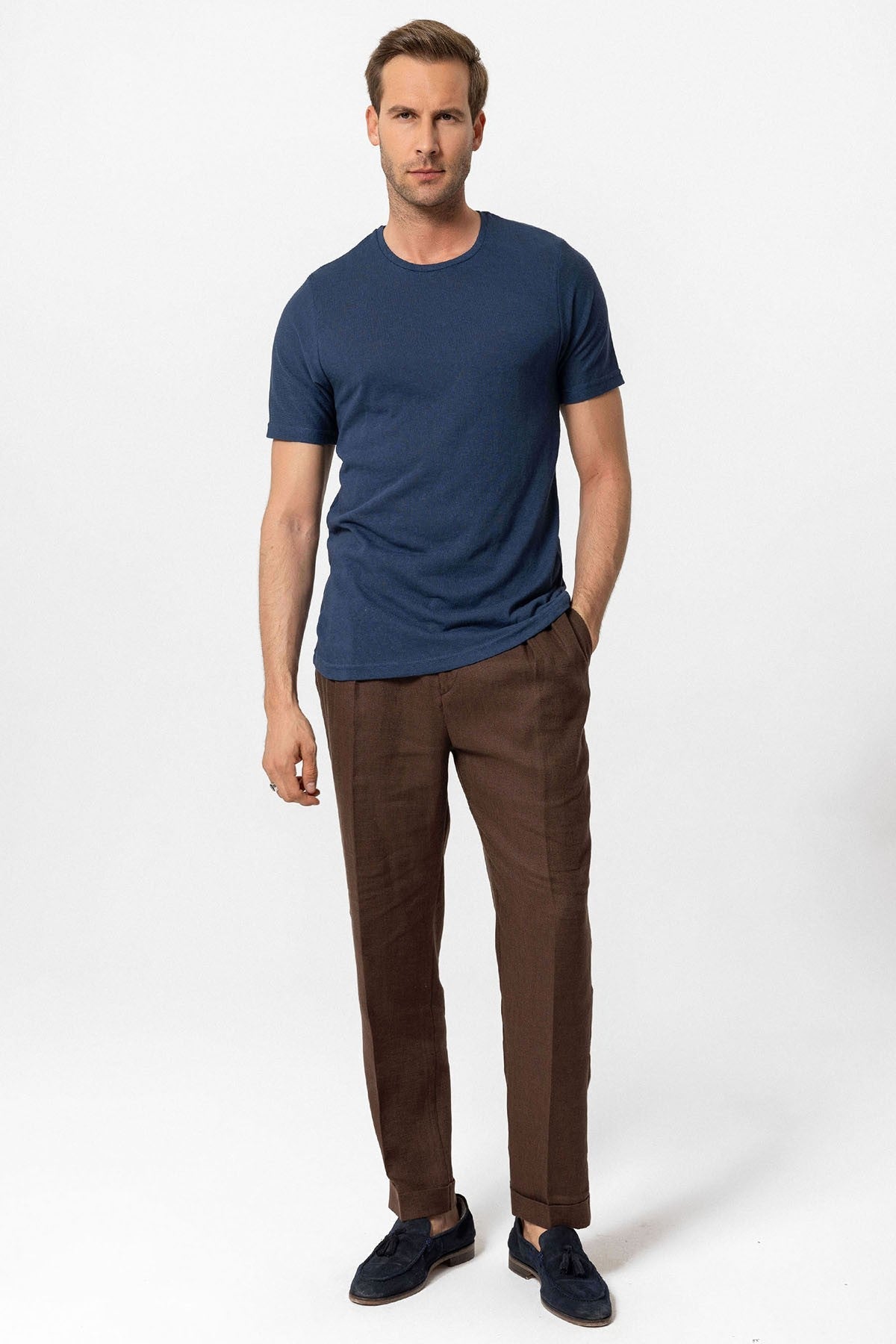 Antioch Basic Bisiklet Yaka Erkek T-Shirt