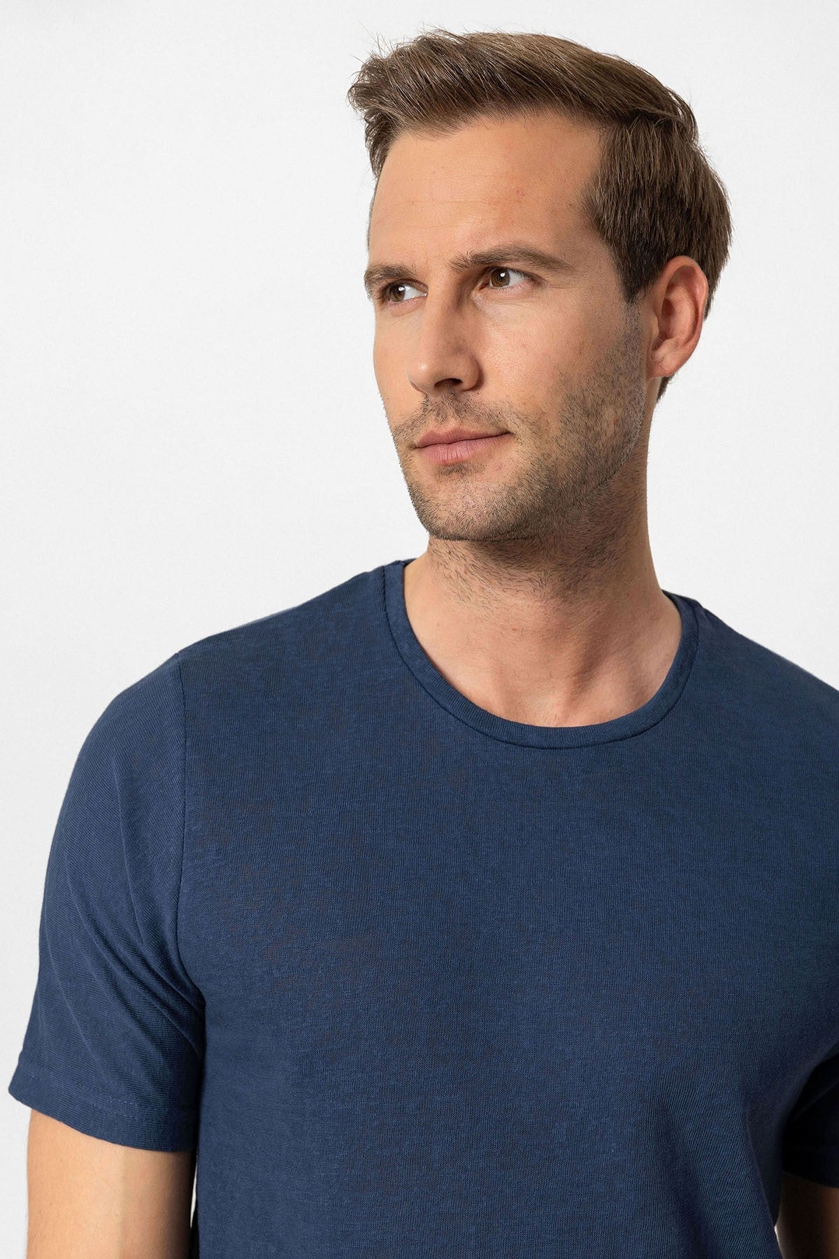 Antioch Basic Bisiklet Yaka Erkek T-Shirt