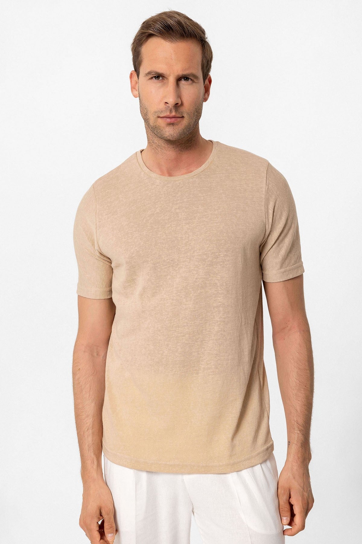 Antioch Basic Bisiklet Yaka Erkek T-Shirt