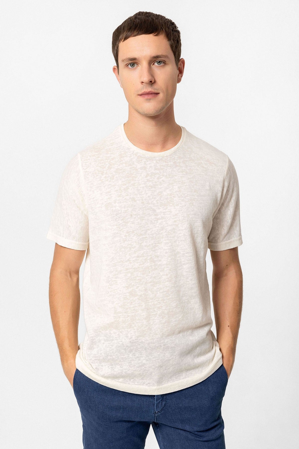 Antioch Basic Bisiklet Yaka Erkek T-Shirt