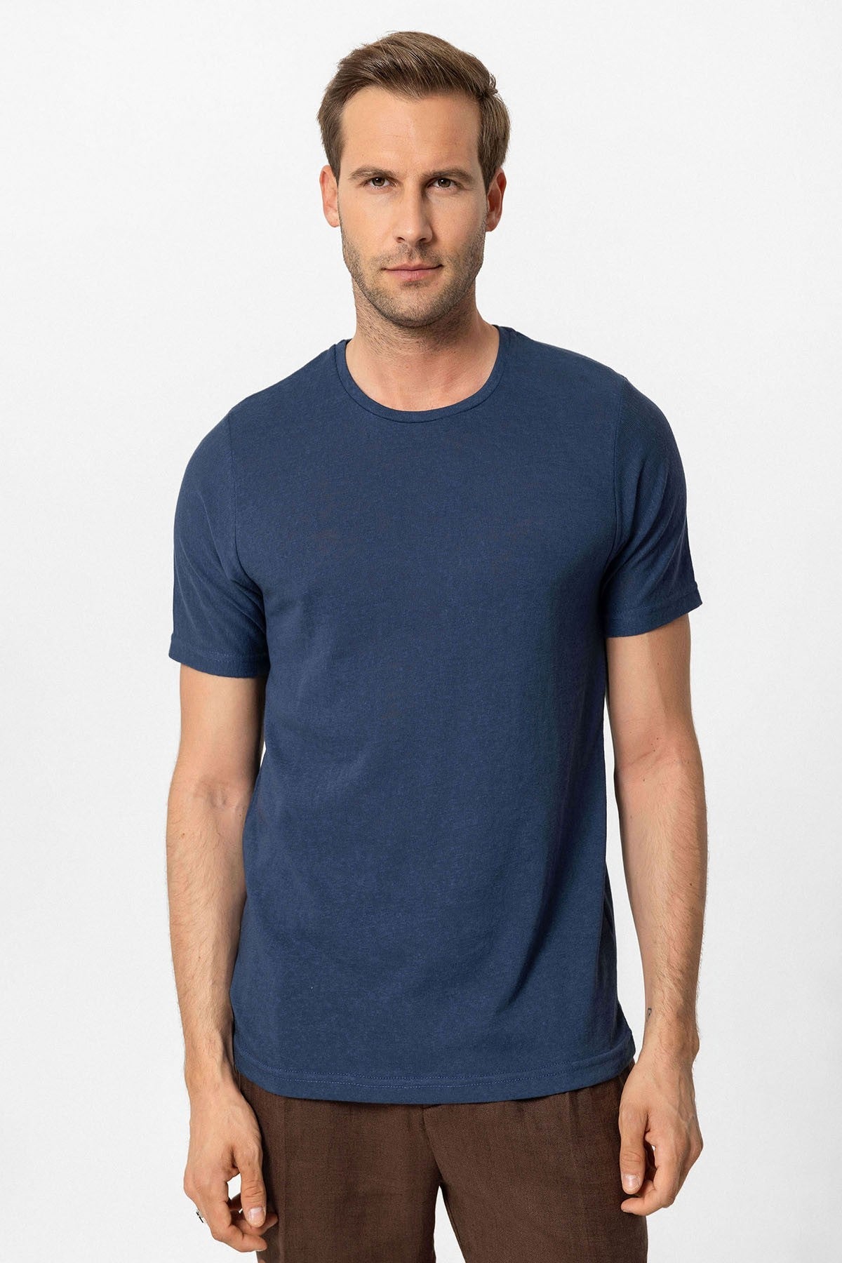Antioch Basic Bisiklet Yaka Erkek T-Shirt