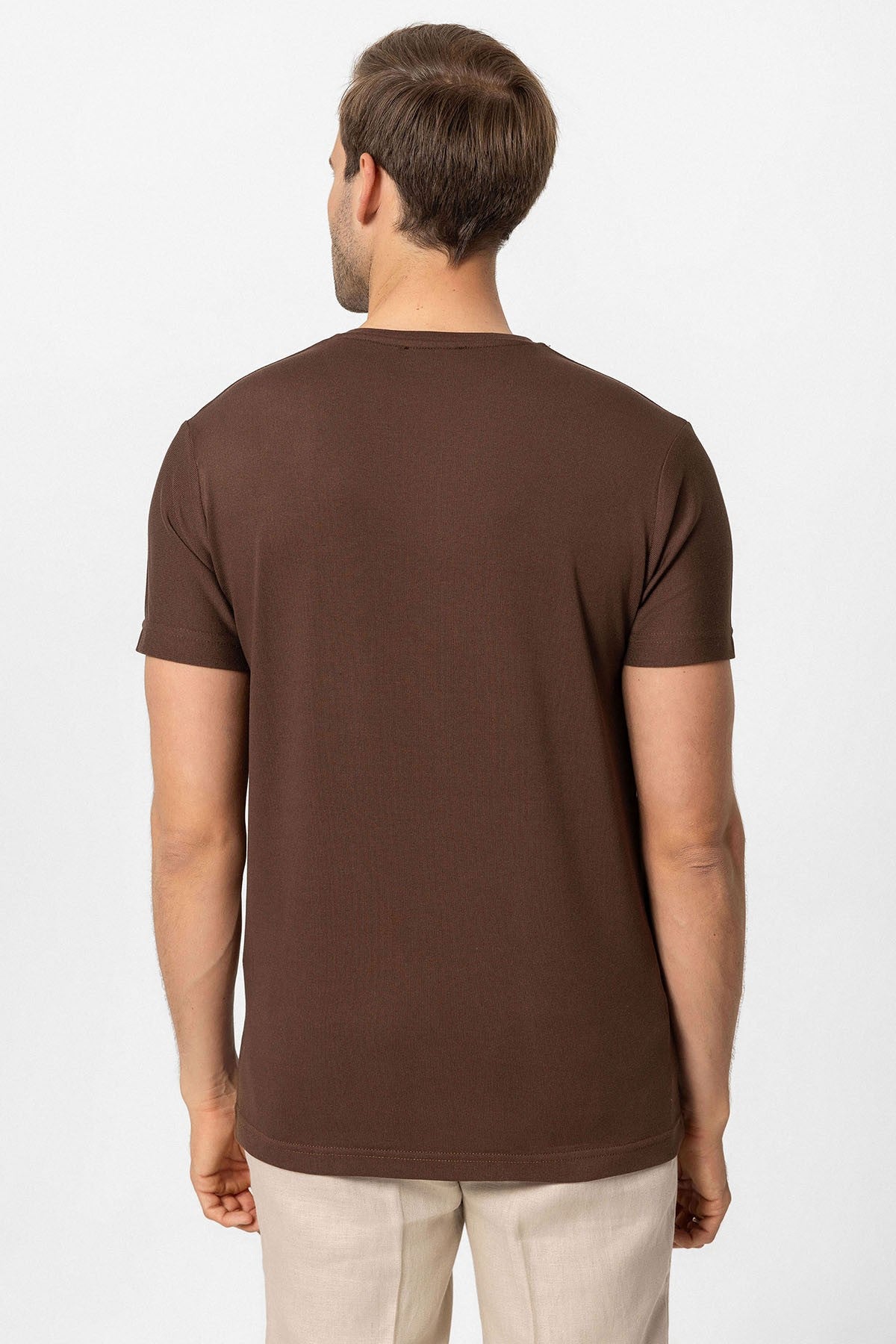 Antioch Basic V Yaka Erkek T-Shirt