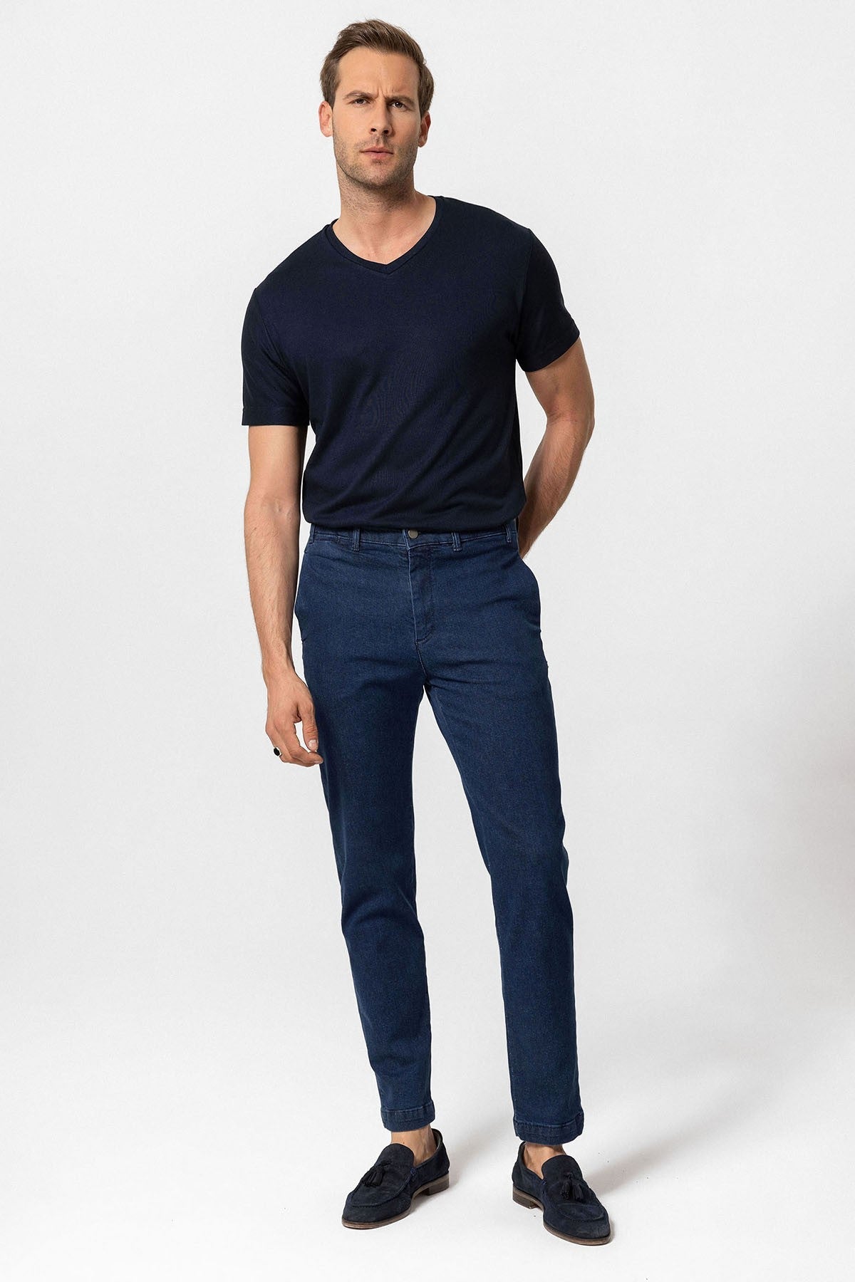 Antioch Basic V Yaka Erkek T-Shirt