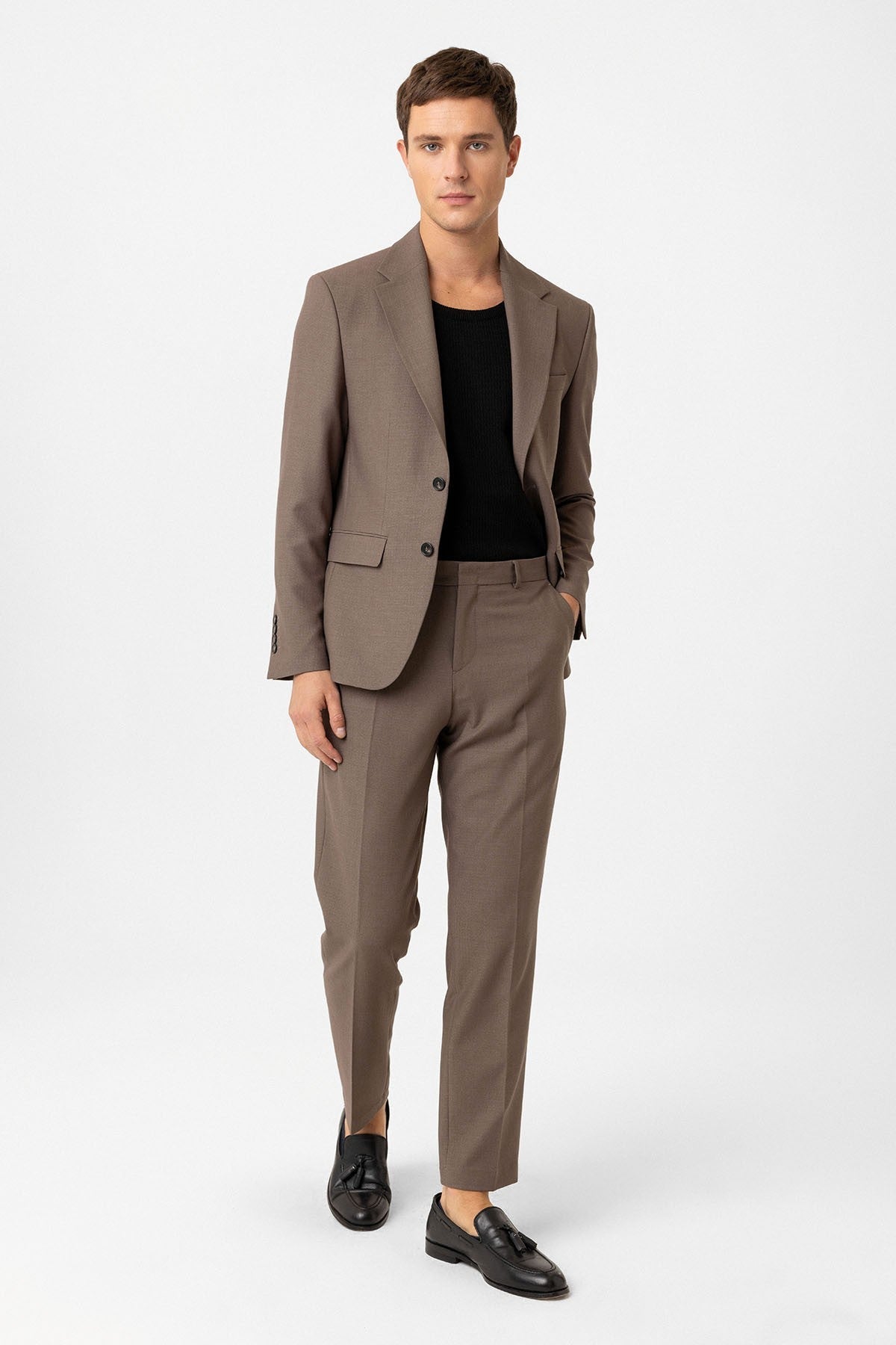 Antioch Slim Fit Klasik Erkek Takım