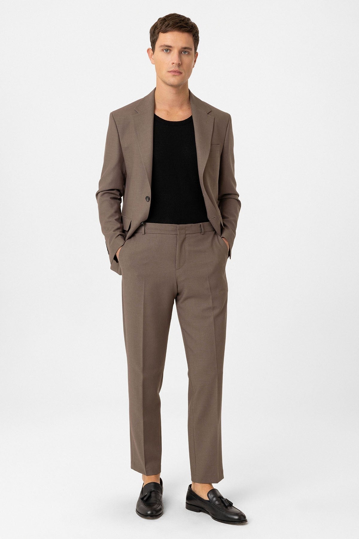 Antioch Slim Fit Klasik Erkek Takım