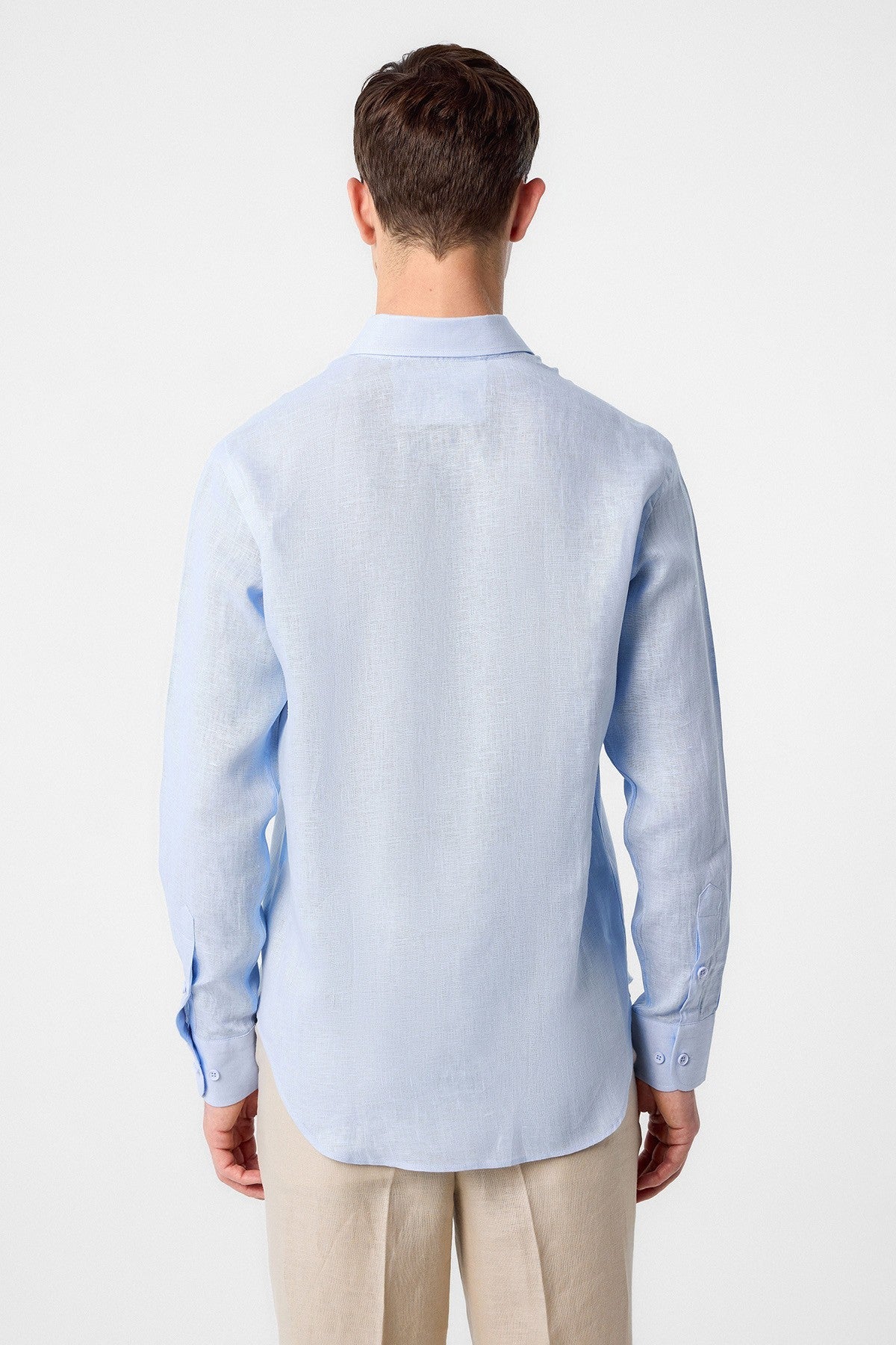 Antioch 100% Keten Comfort Fit Erkek Gömlek