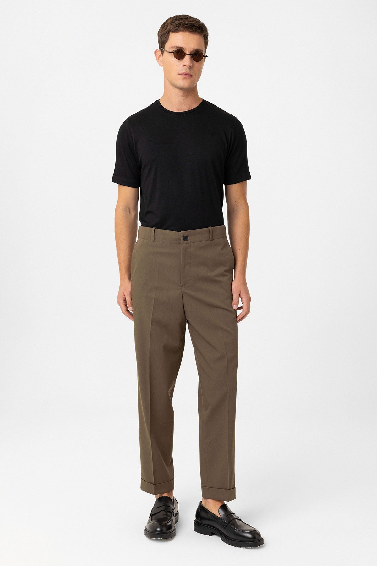 Antioch Yüksek Bel Straight Fit Erkek Pantolon