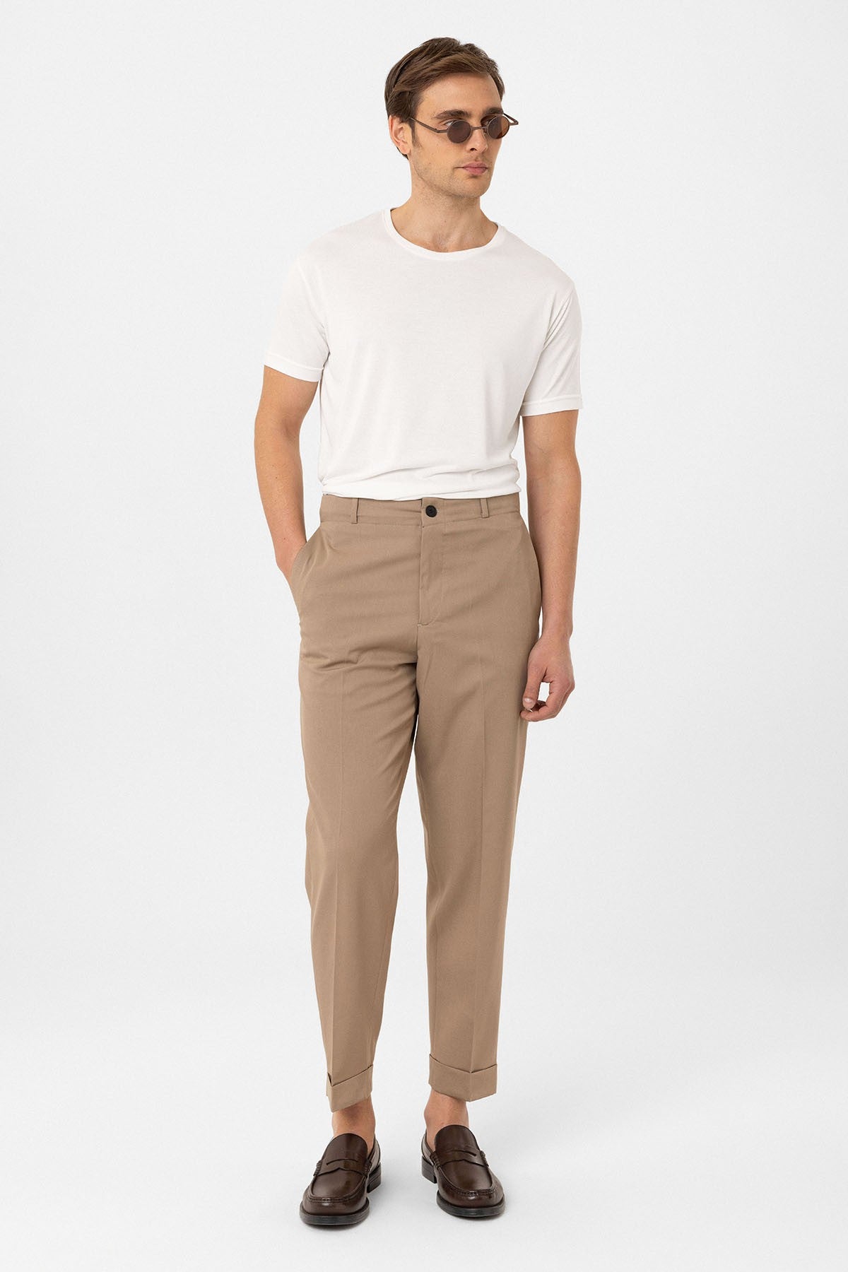 Antioch Yüksek Bel Straight Fit Erkek Pantolon