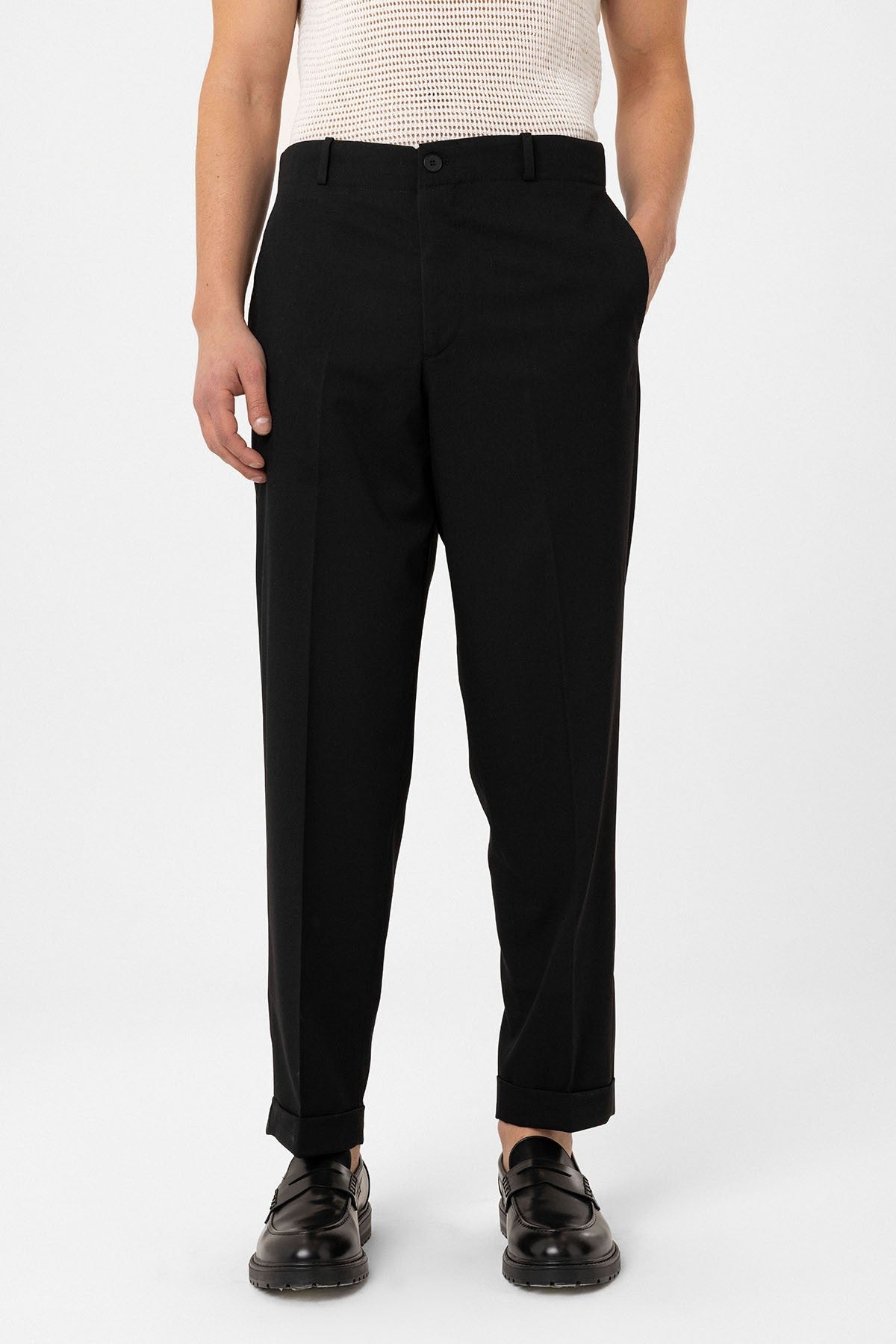 Antioch Yüksek Bel Straight Fit Erkek Pantolon