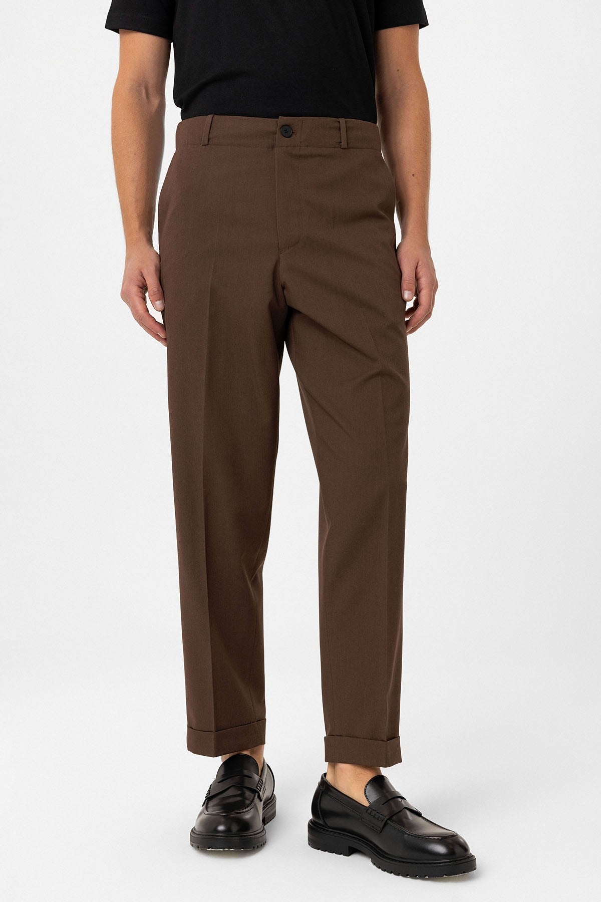 Antioch Yüksek Bel Straight Fit Erkek Pantolon
