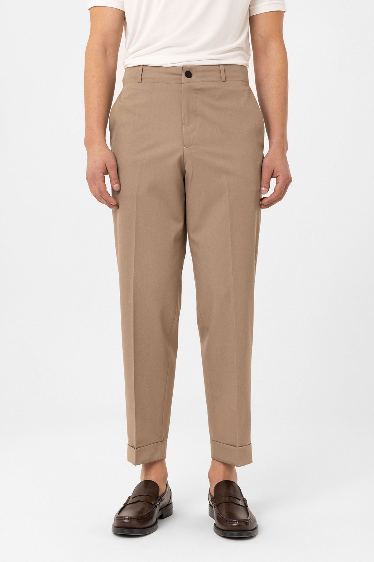 Antioch Yüksek Bel Straight Fit Erkek Pantolon