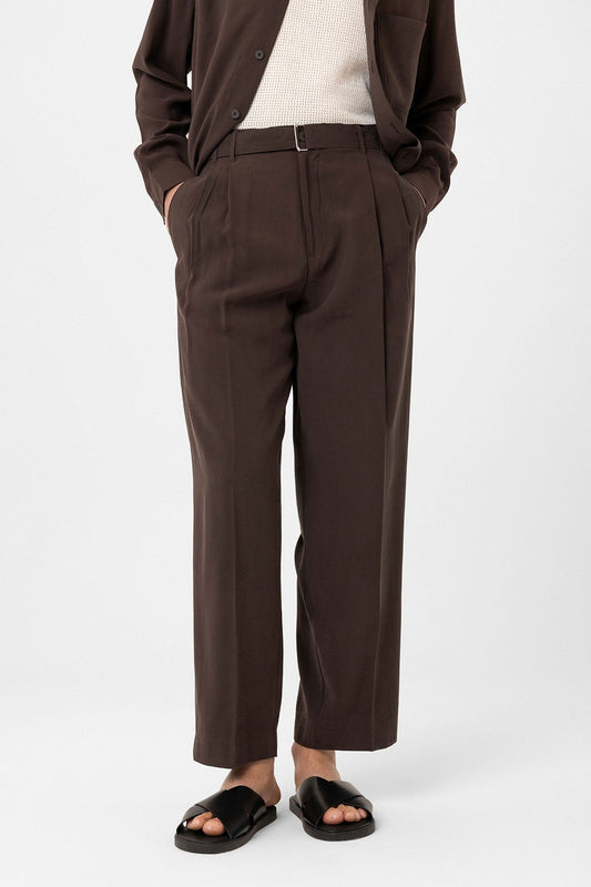 Antioch Modal Kumaş Relax Fit Kemerli Erkek Pantolon