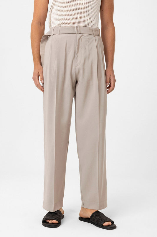 Antioch Modal Kumaş Relax Fit Kemerli Erkek Pantolon