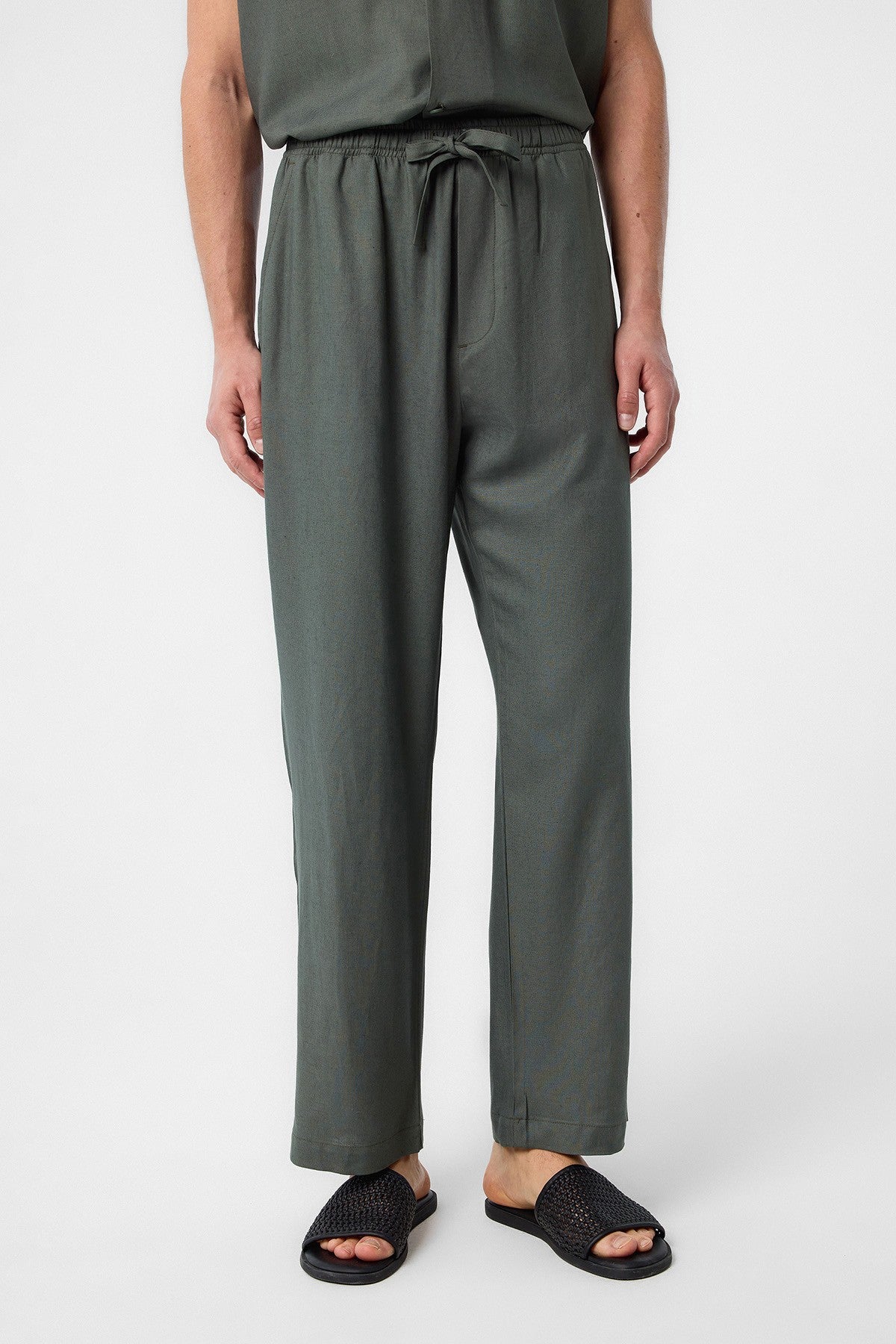 Antioch Keten Karışımlı Jogger Erkek Pantolon