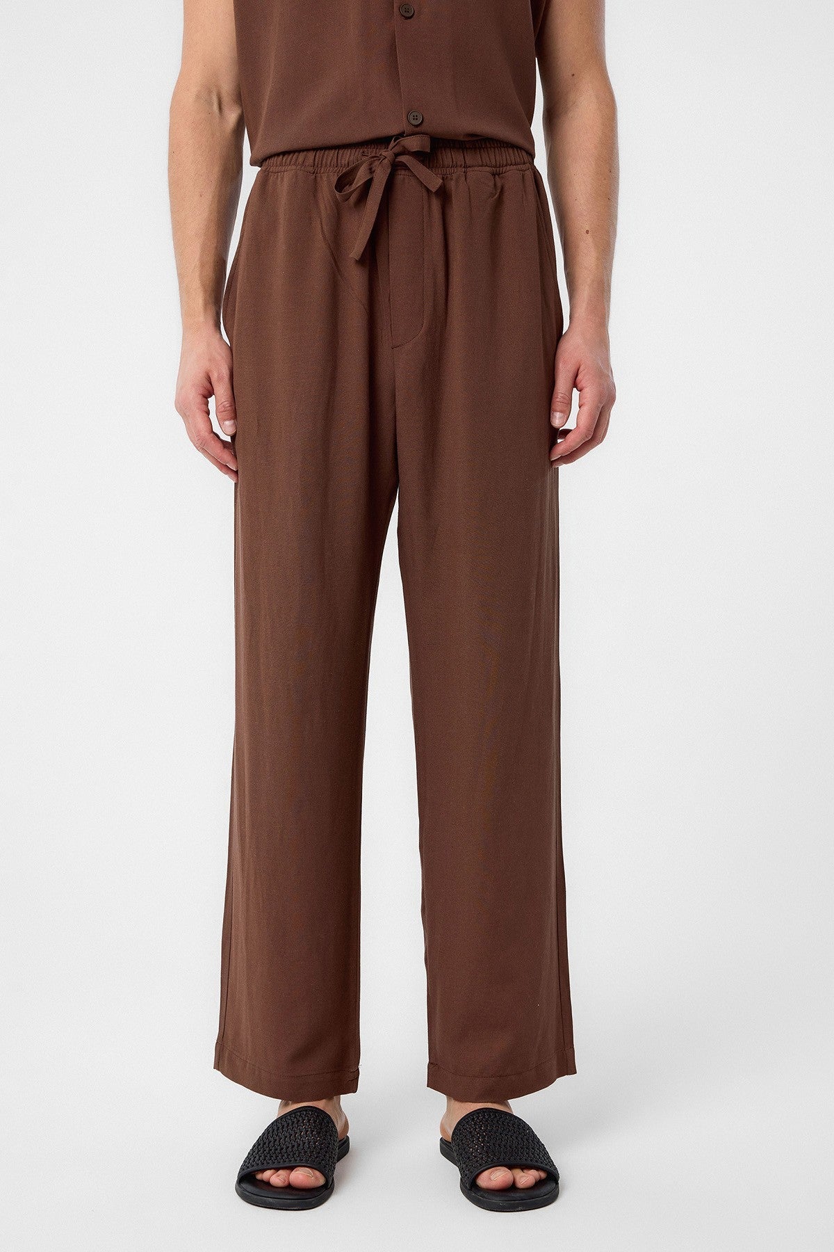 Antioch Keten Karışımlı Jogger Erkek Pantolon