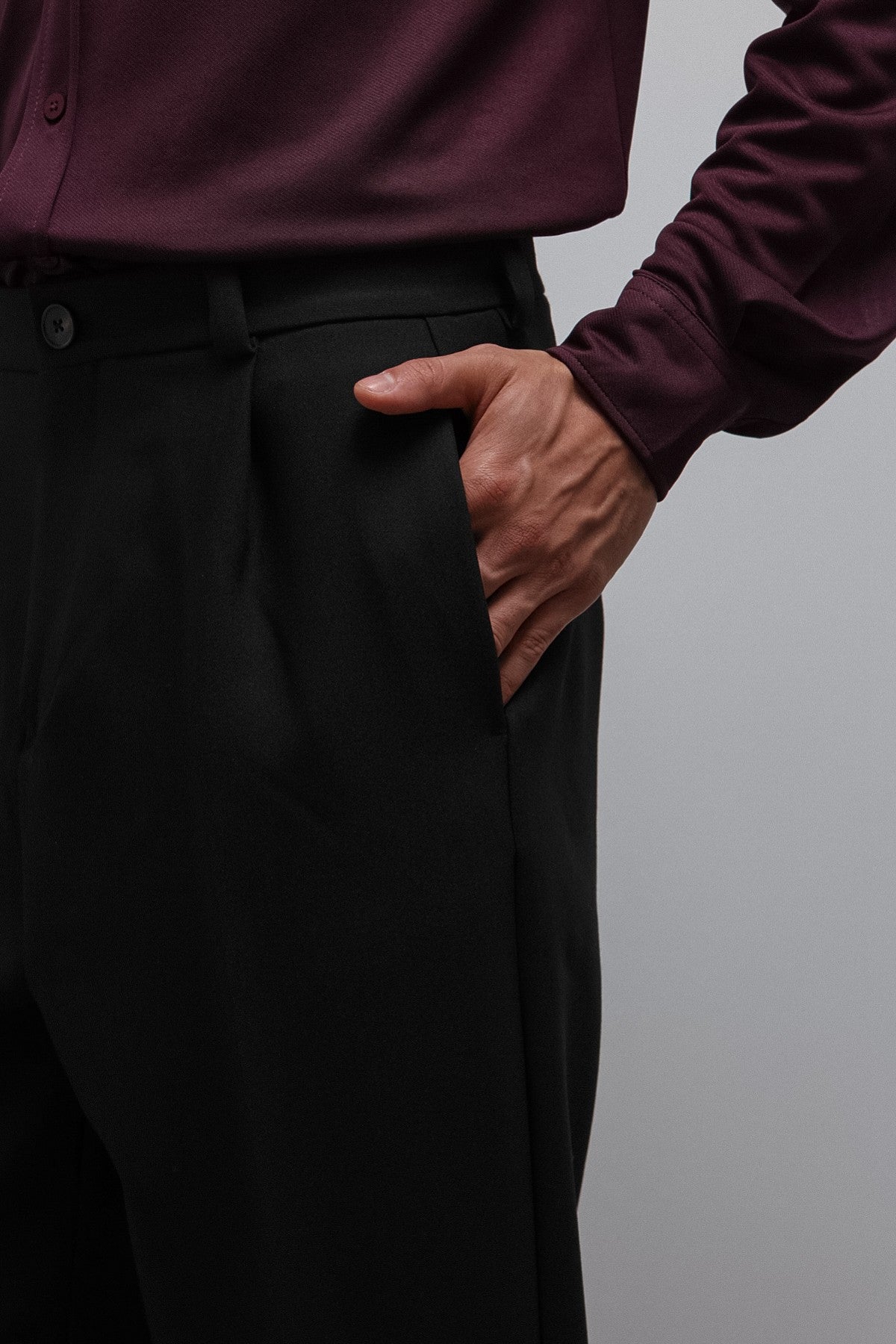 Antioch Relax Fit Baggy Pilili Erkek Pantolon