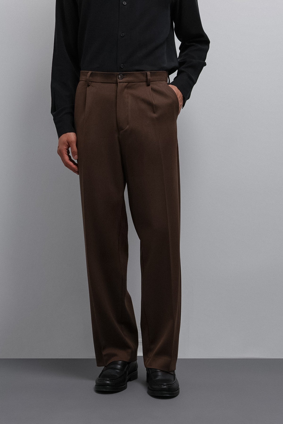 Antioch Relax Fit Baggy Pilili Erkek Pantolon
