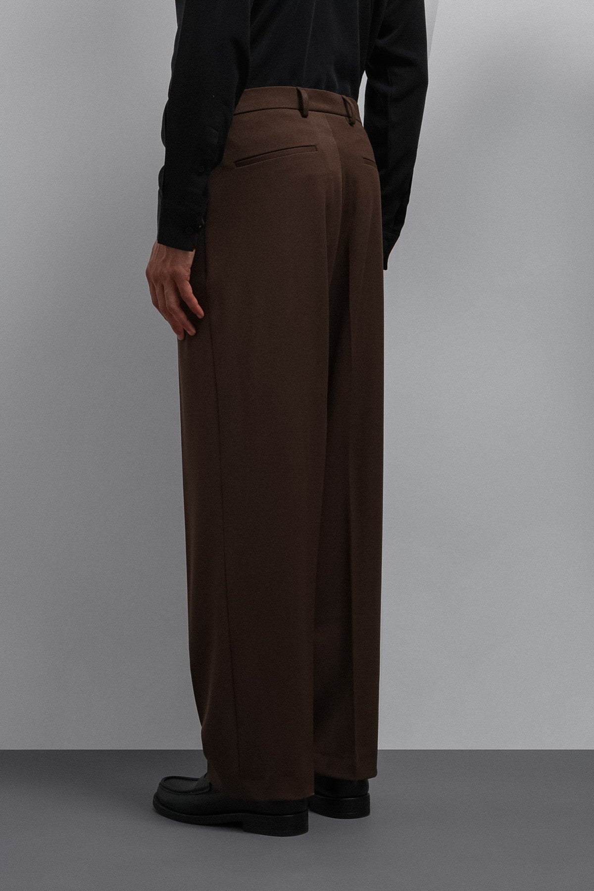 Antioch Relax Fit Baggy Pilili Erkek Pantolon