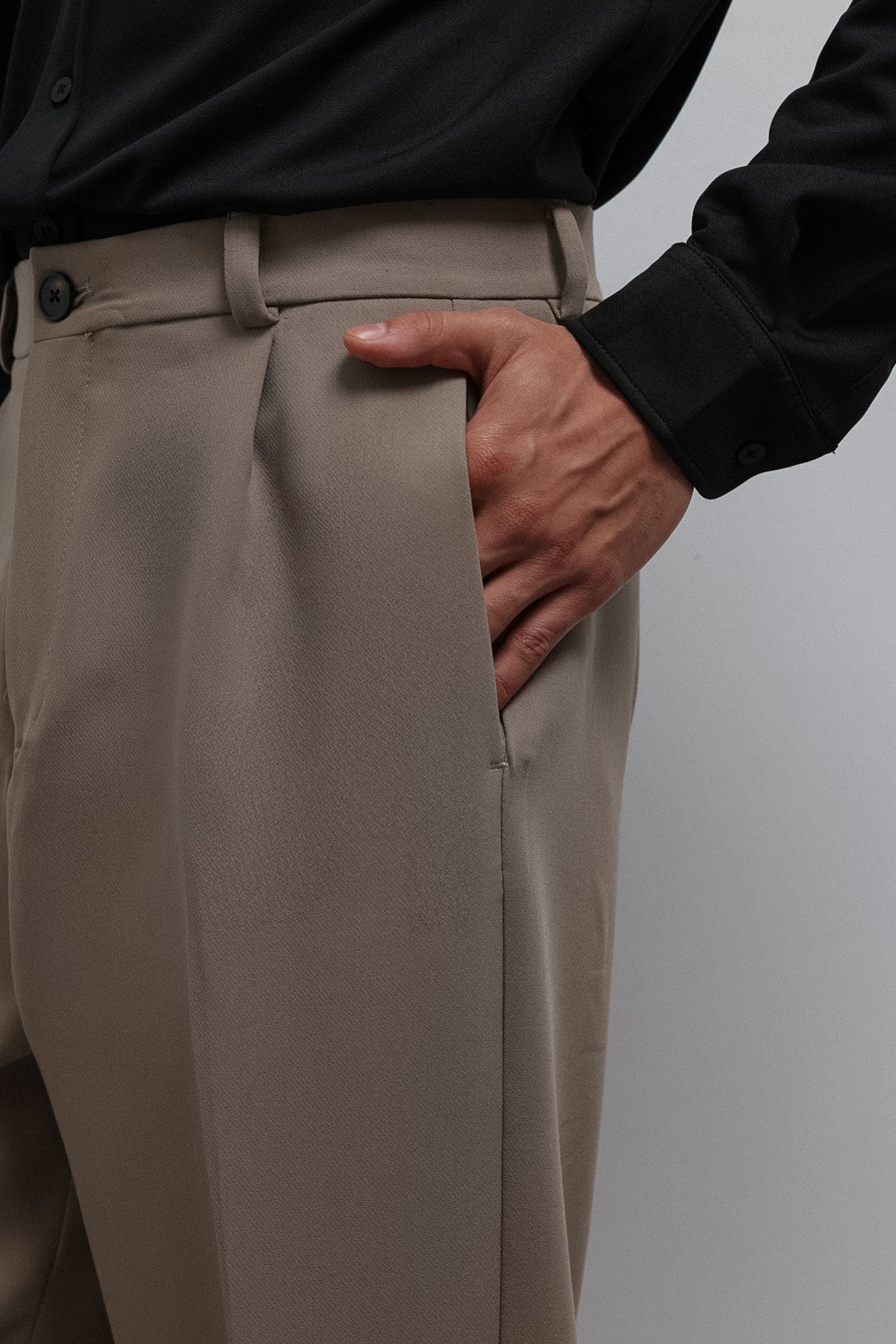 Antioch Relax Fit Baggy Pilili Erkek Pantolon