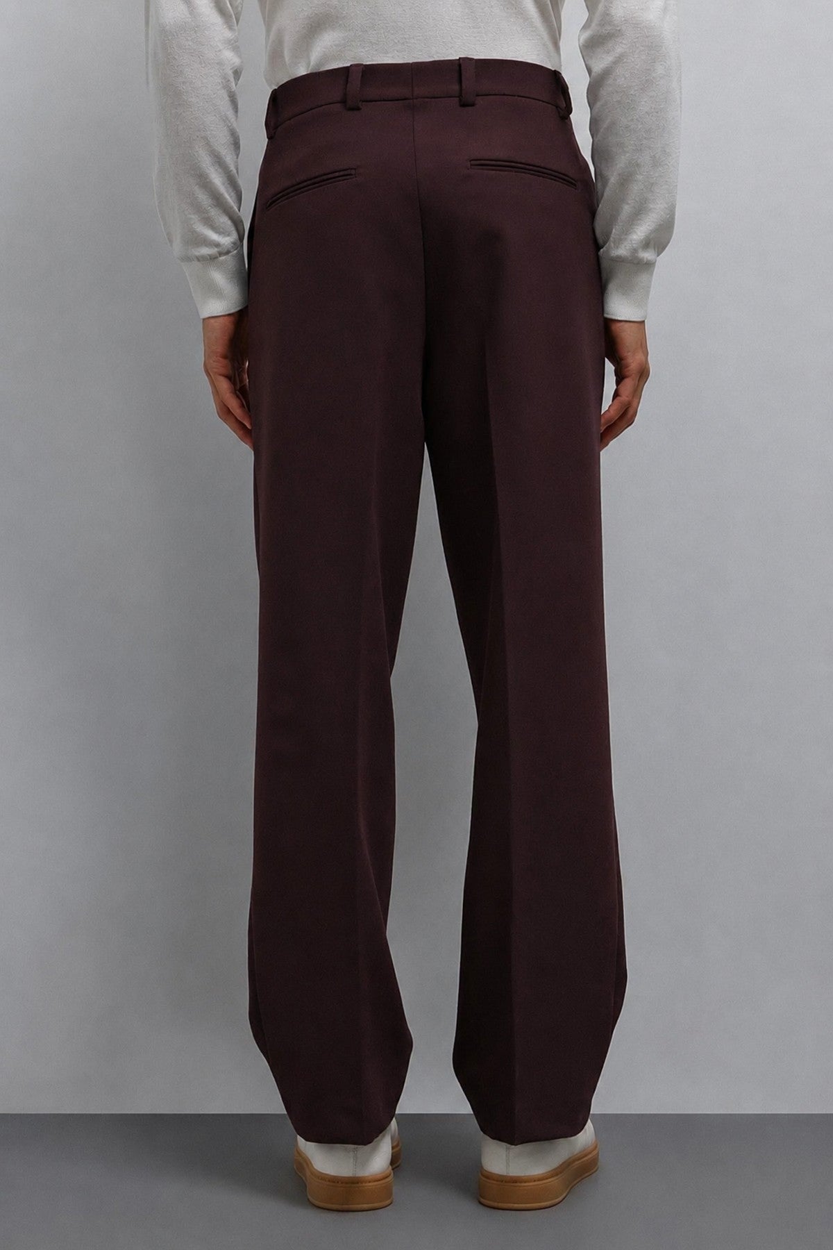 Antioch Relax Fit Baggy Pilili Erkek Pantolon