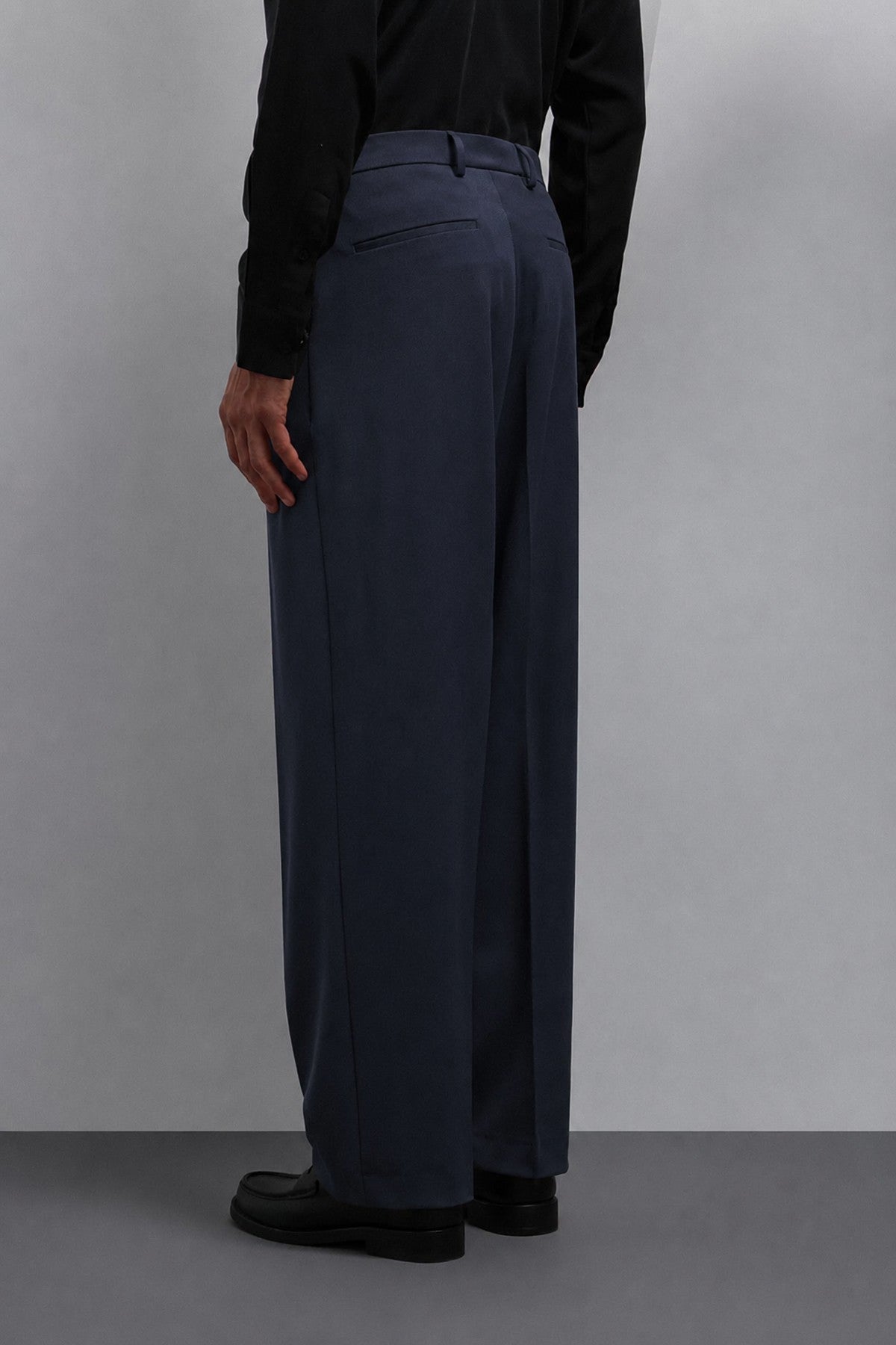 Antioch Relax Fit Baggy Pilili Erkek Pantolon