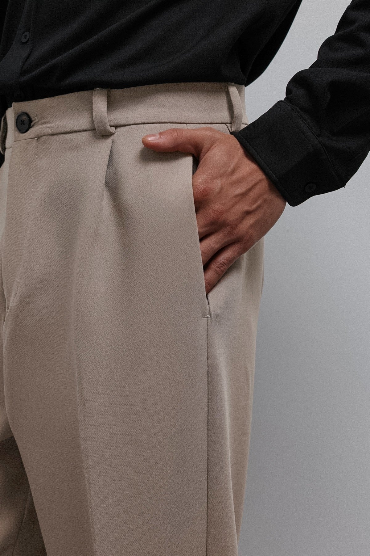 Antioch Relax Fit Baggy Pilili Erkek Pantolon
