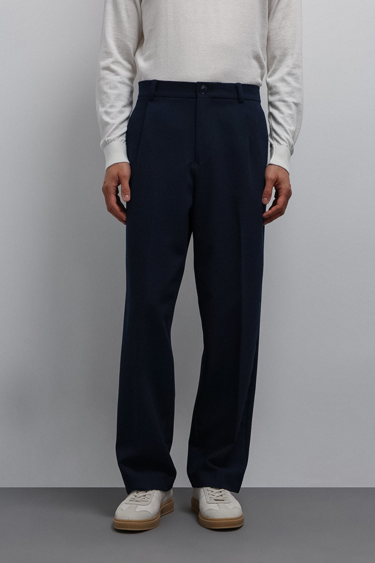 Antioch Relax Fit Baggy Pilili Erkek Pantolon