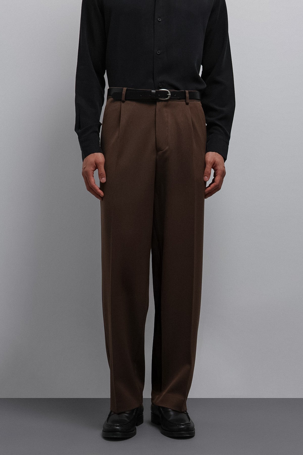 Antioch Relax Fit Baggy Pilili Erkek Pantolon