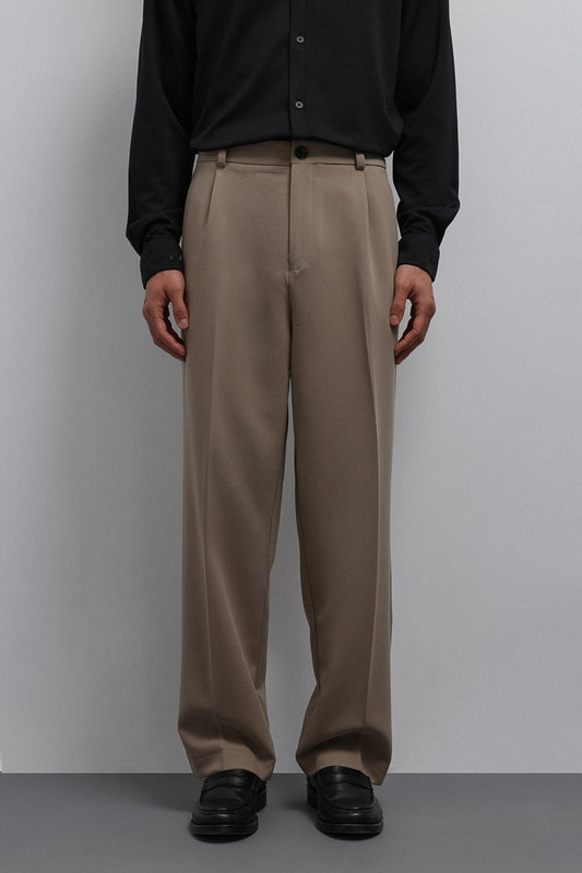 Antioch Relax Fit Baggy Pilili Erkek Pantolon