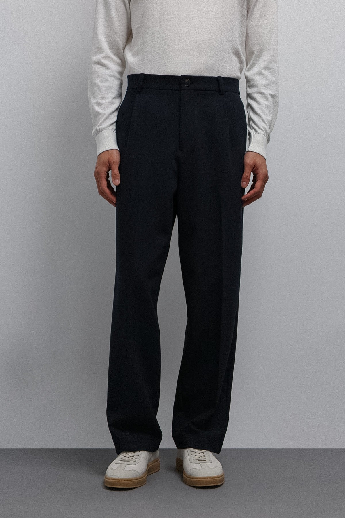 Antioch Relax Fit Baggy Pilili Erkek Pantolon