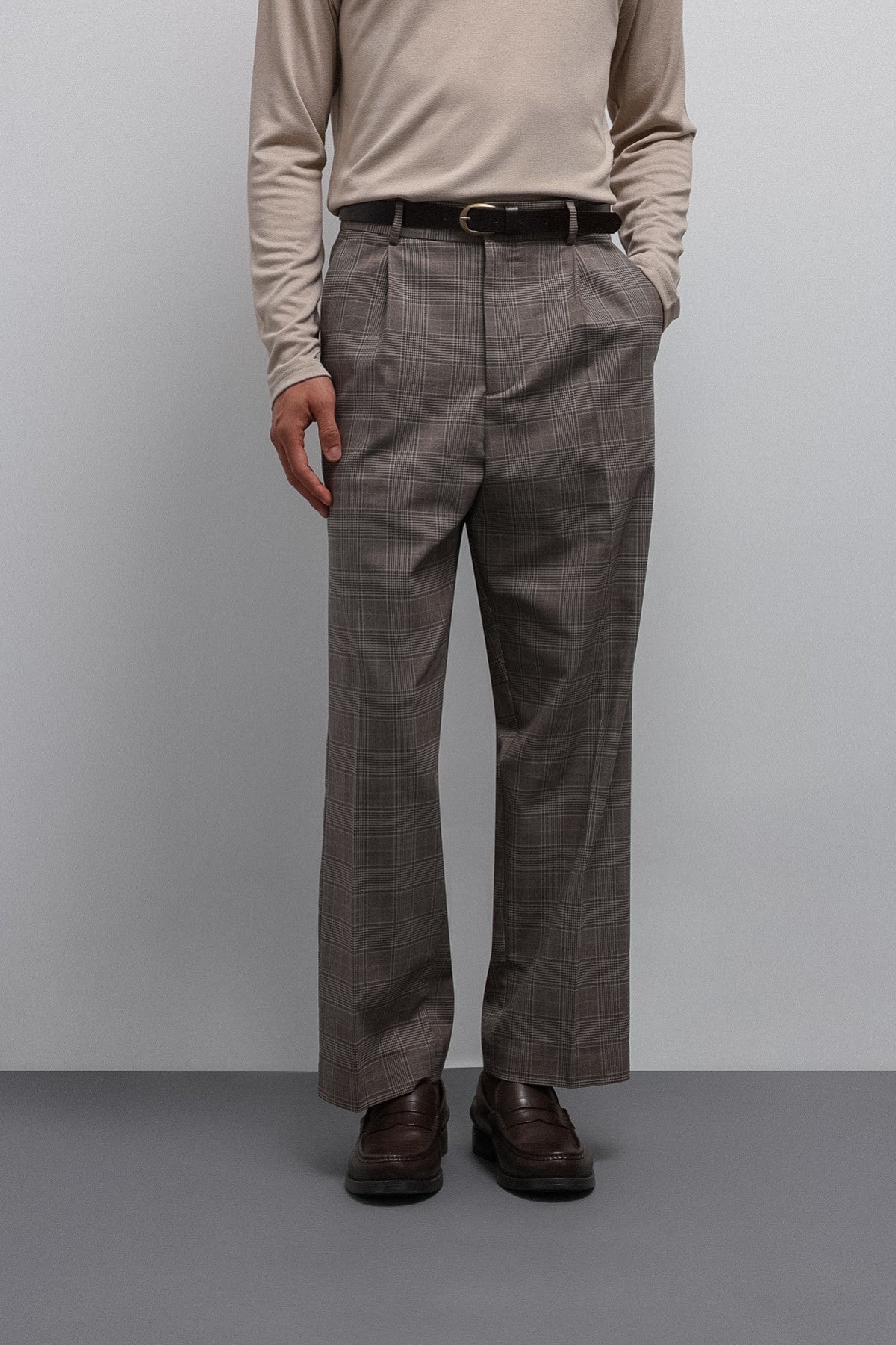 Antioch Relax Fit Ekoseli Erkek Pantolon