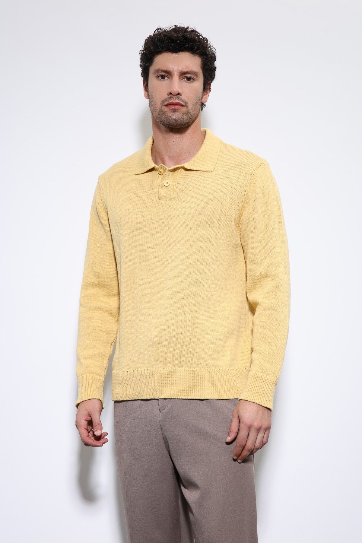 Antioch Polo Yaka Basic Erkek Kazak