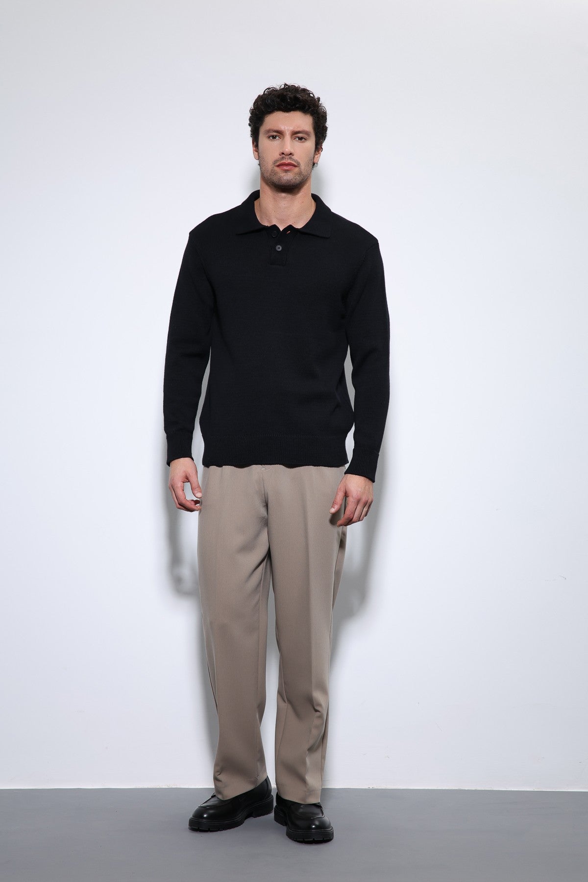 Antioch Polo Yaka Basic Erkek Kazak