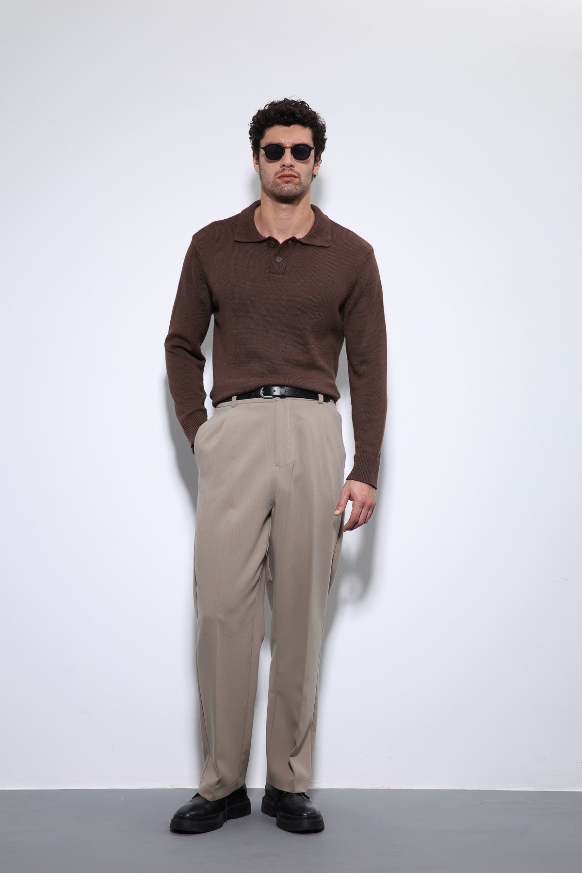Antioch Polo Yaka Basic Erkek Kazak