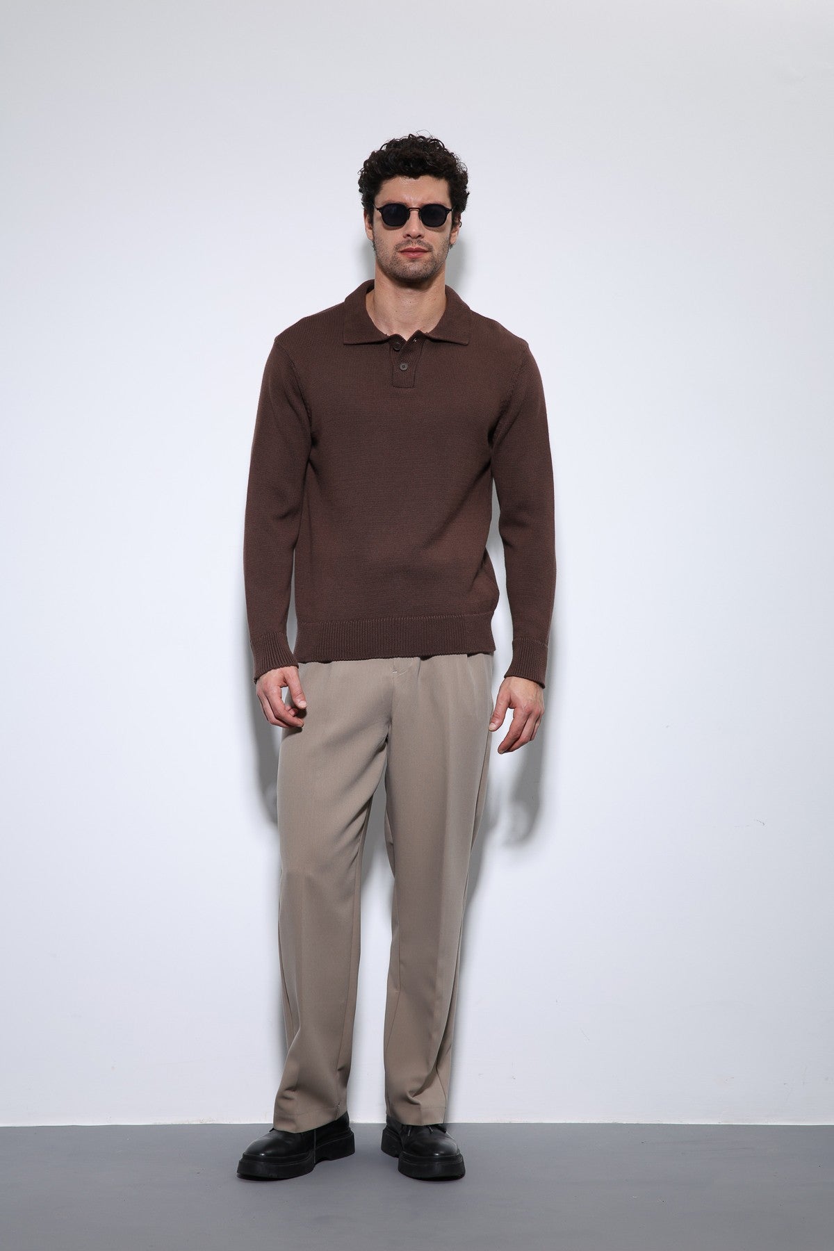 Antioch Polo Yaka Basic Erkek Kazak
