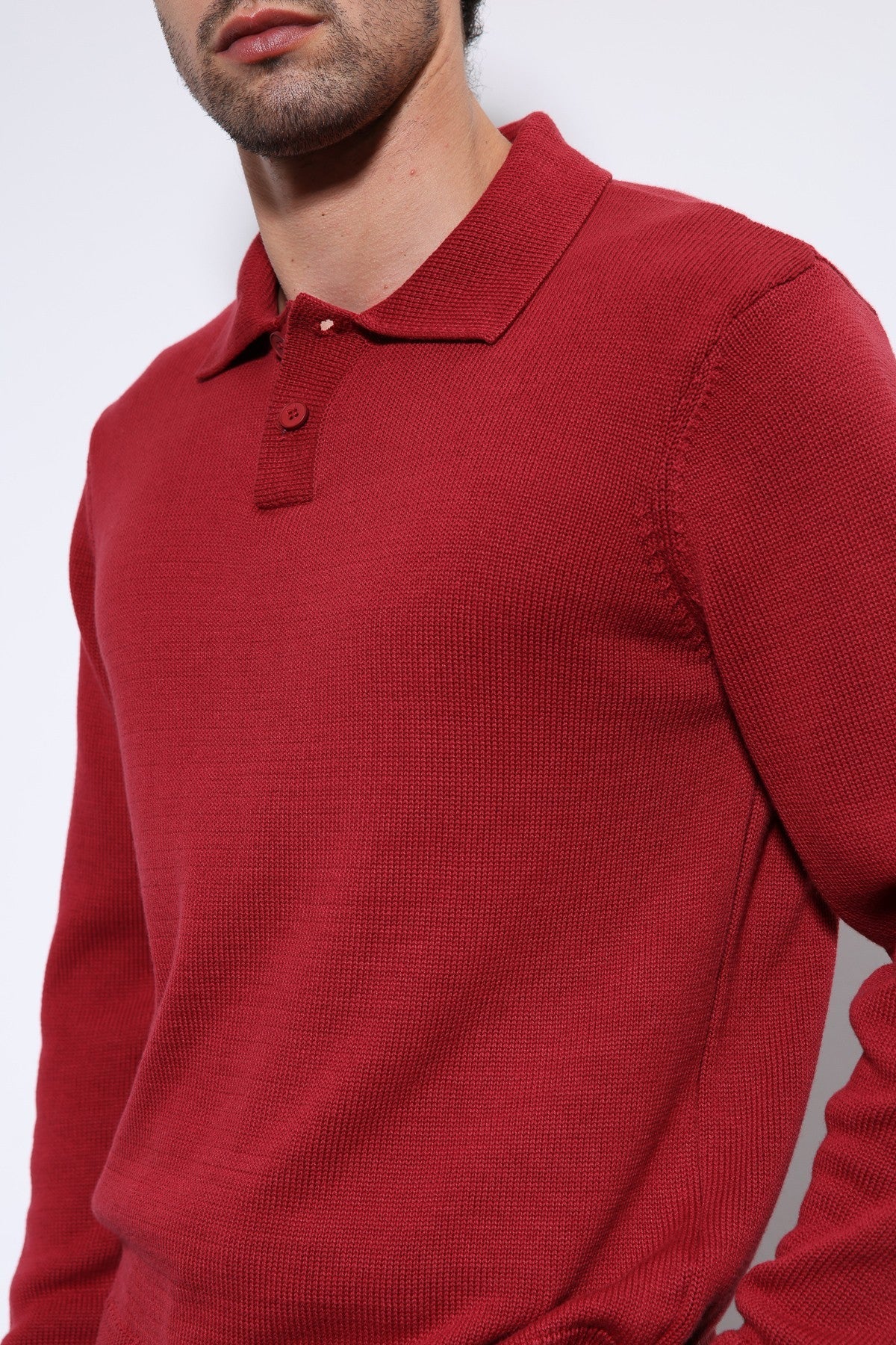 Antioch Polo Yaka Basic Erkek Kazak