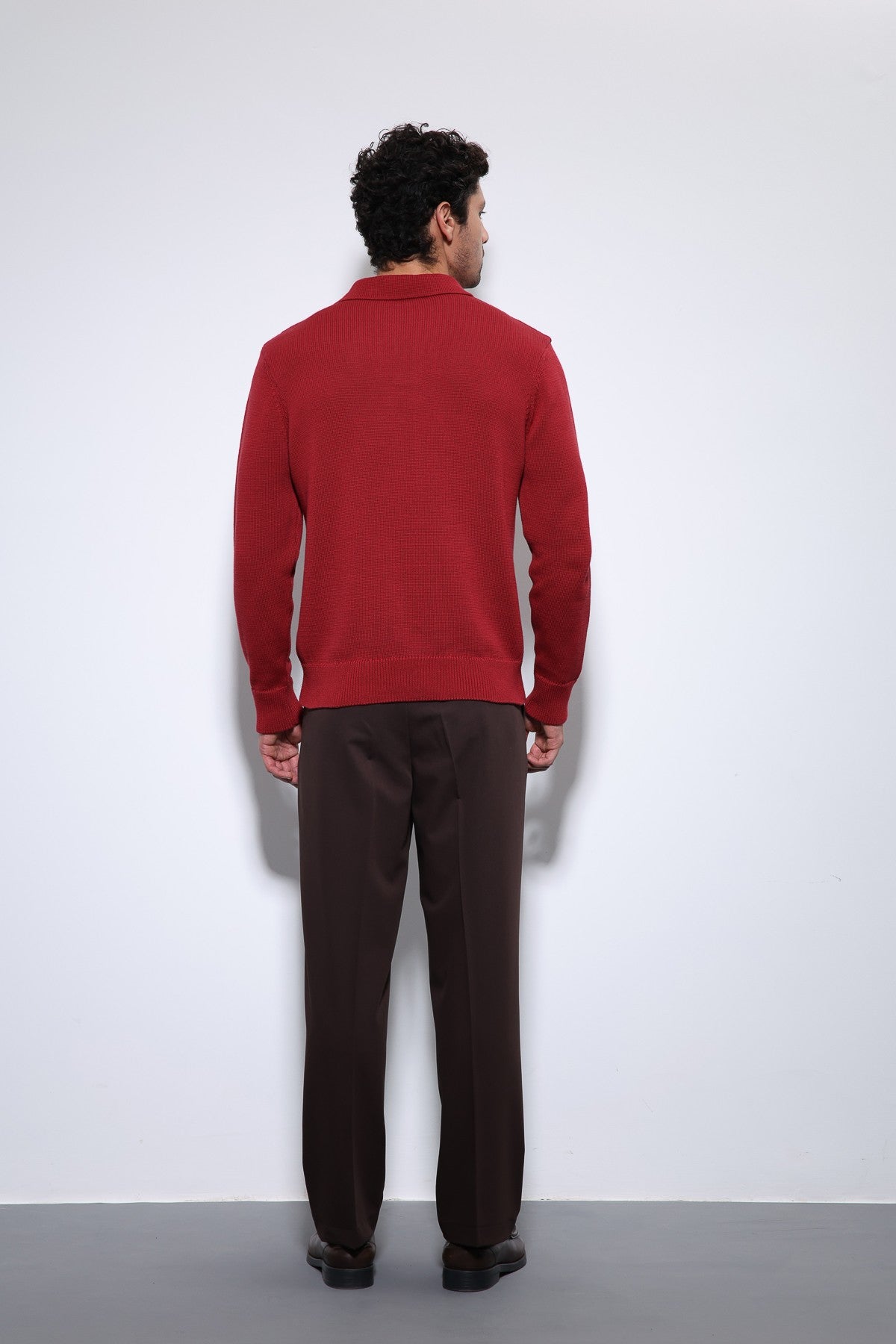Antioch Polo Yaka Basic Erkek Kazak