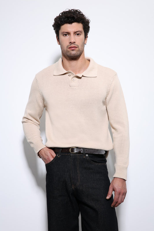Antioch Polo Yaka Basic Erkek Kazak