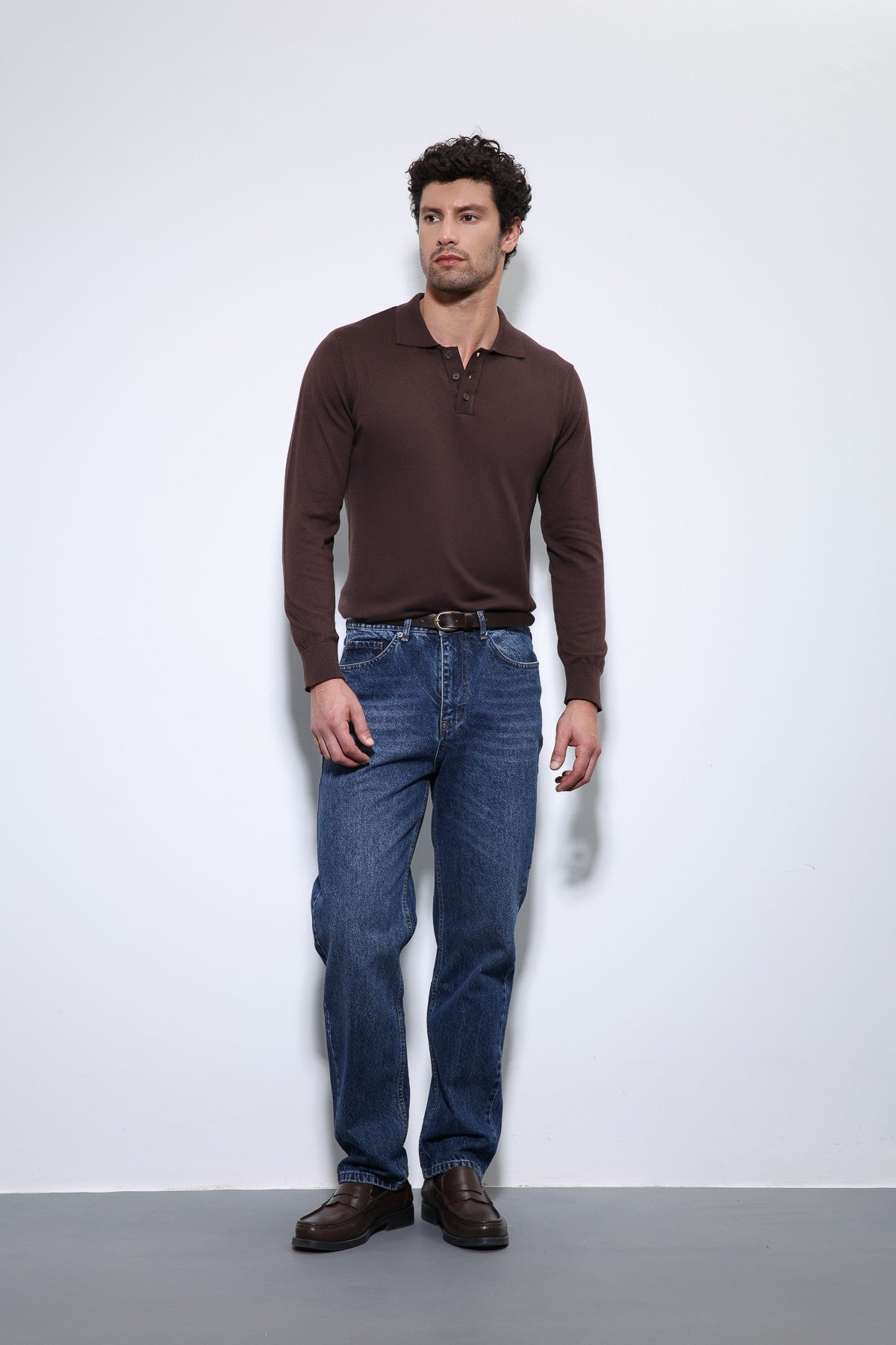 Antioch Polo Yaka Erkek Kazak