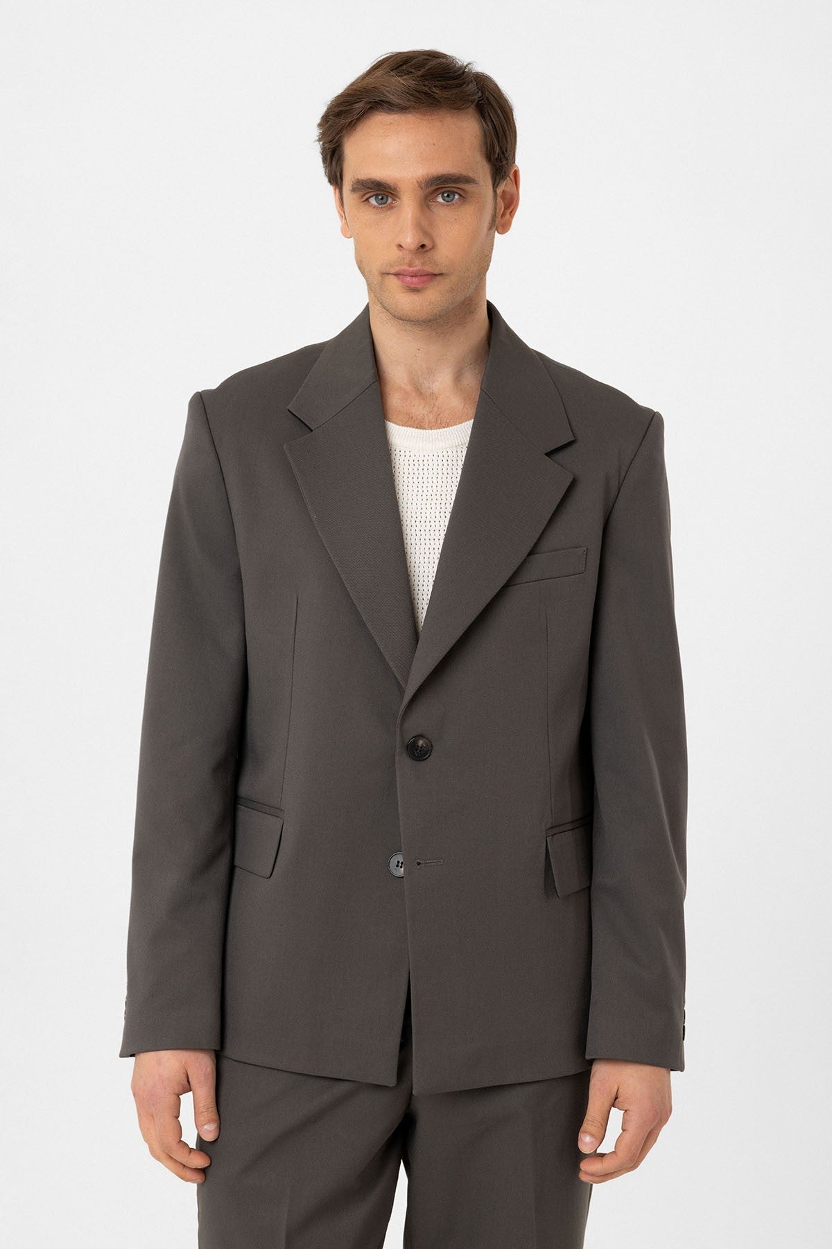 Antioch Relax Fit Erkek Blazer Ceket