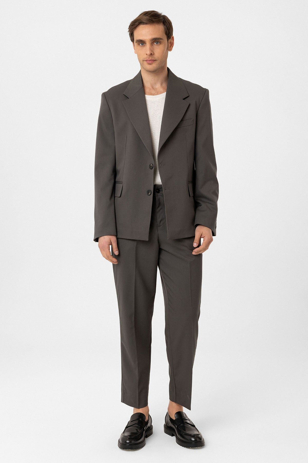Antioch Relax Fit Erkek Blazer Ceket
