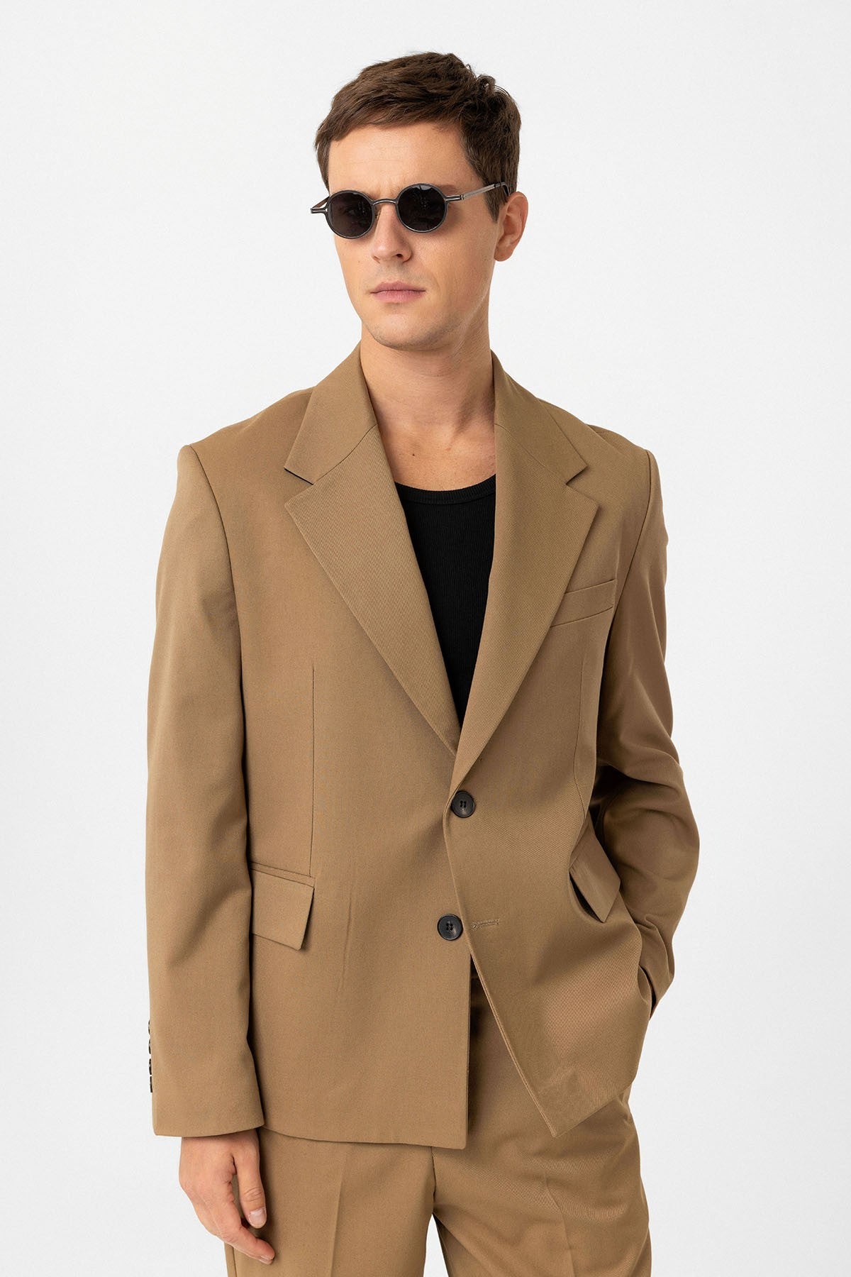 Antioch Relax Fit Erkek Blazer Ceket