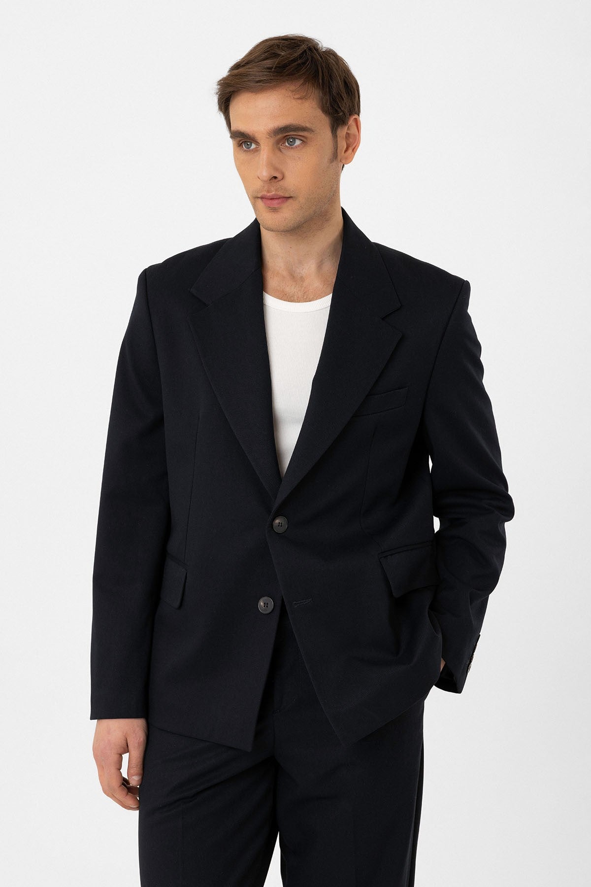 Antioch Relax Fit Erkek Blazer Ceket
