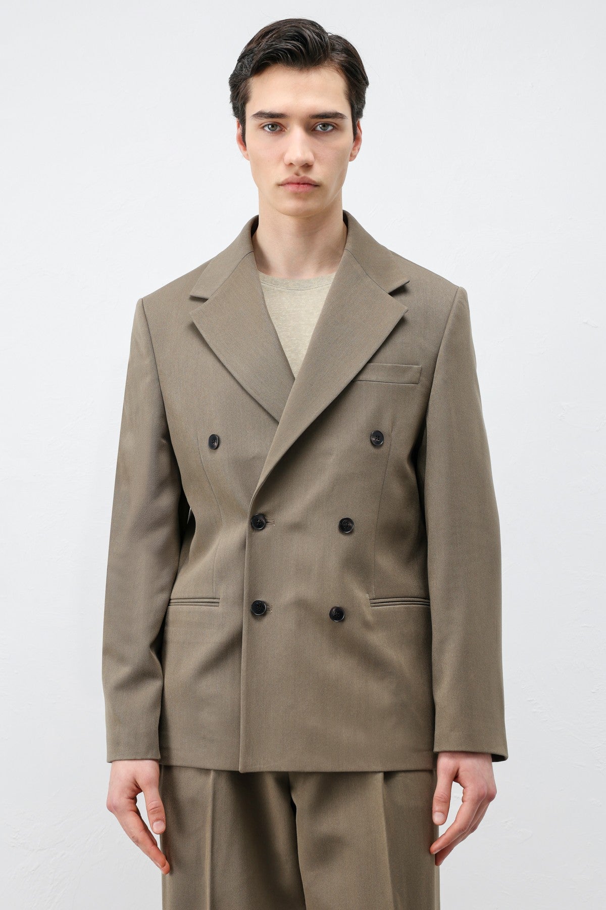 Antioch Relax Fit Kruvaze Erkek Blazer Ceket