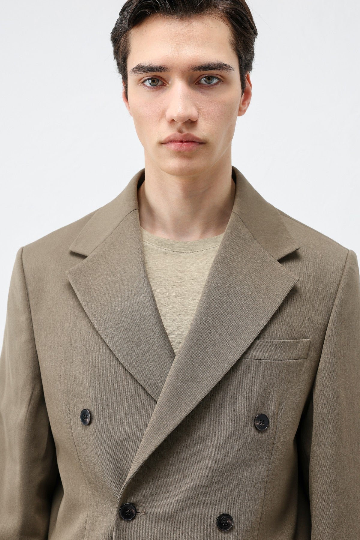 Antioch Relax Fit Kruvaze Erkek Blazer Ceket