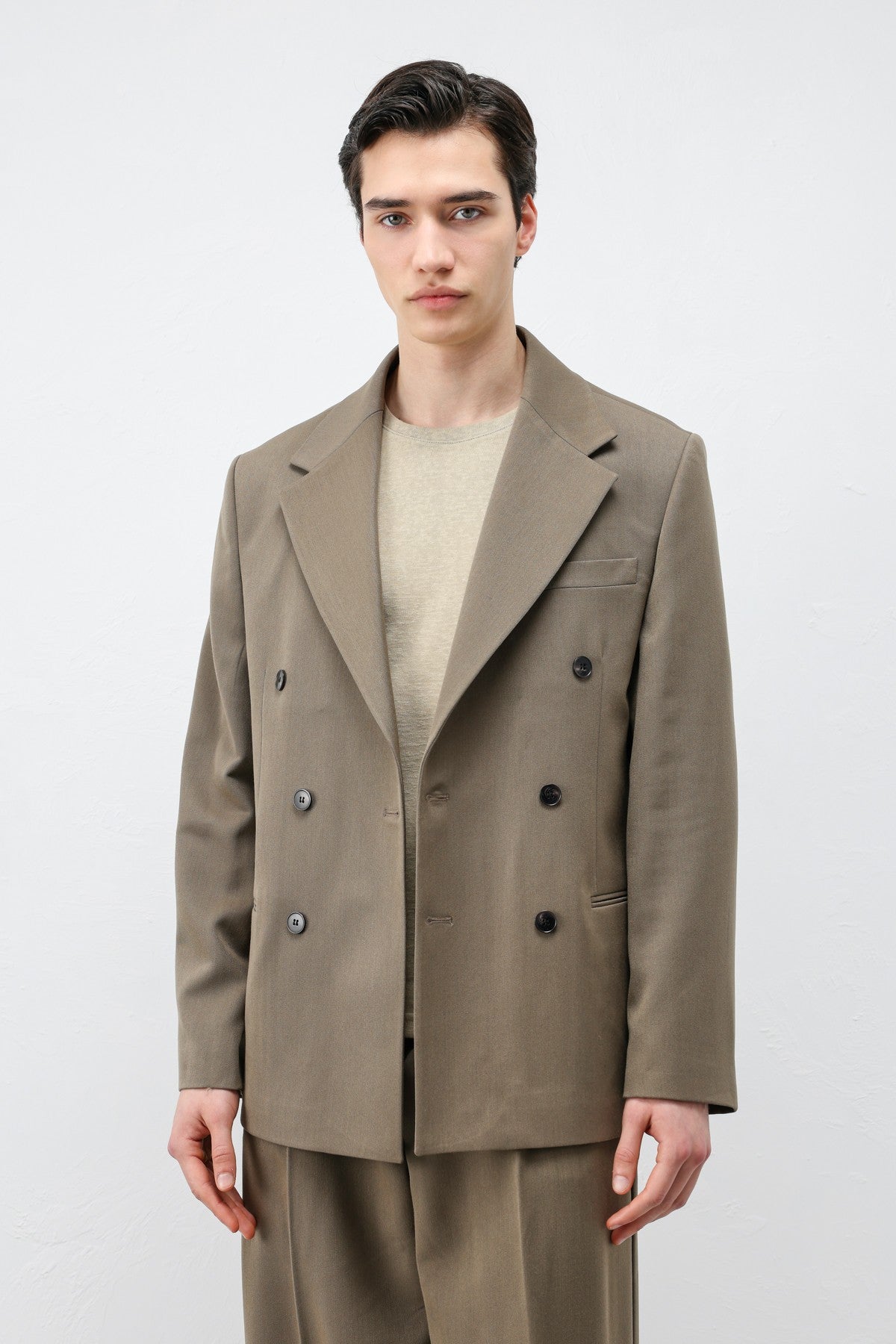 Antioch Relax Fit Kruvaze Erkek Blazer Ceket