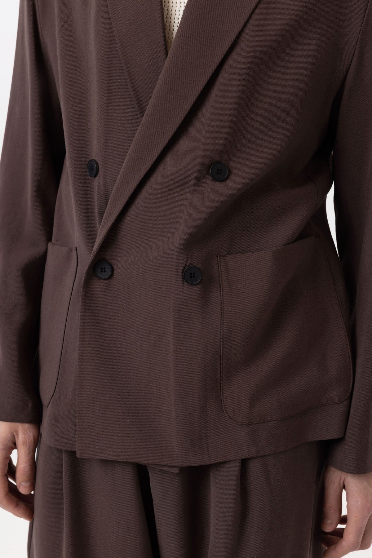 Antioch Relax Fit Diagonel İnce Erkek Blazer Ceket
