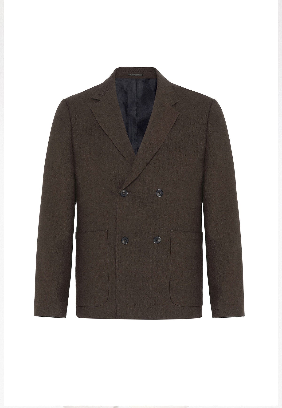 Antioch Relax Fit Keten Karışımlı Erkek Blazer Ceket